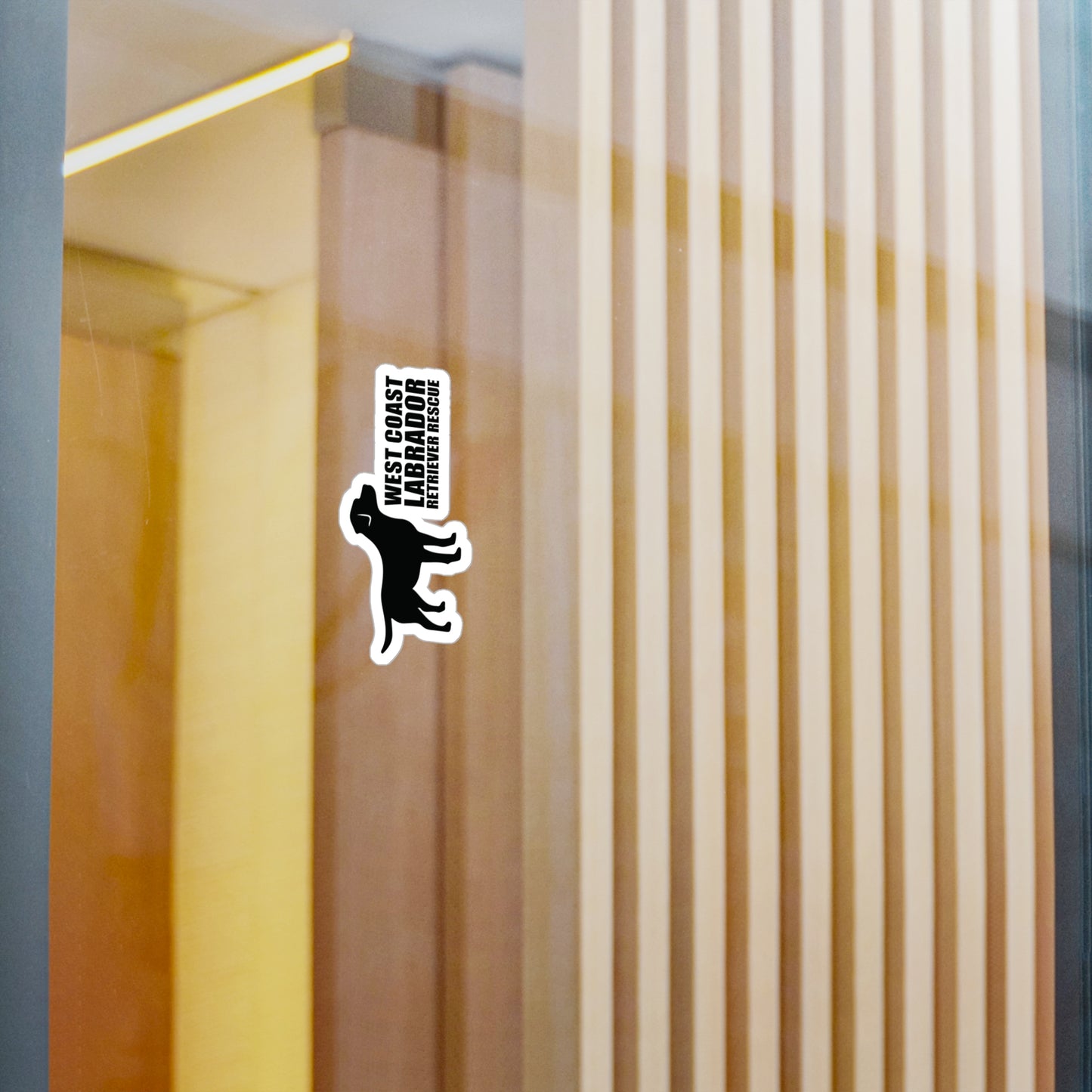 WCLRR Lab Impact Logo - Kiss-Cut Vinyl Decal