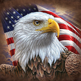 Independence Eagle - Adult Unisex Face Mask