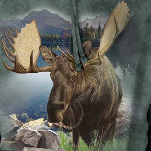 Monarch Of The Forest - Adult Unisex Hoodie Sweatshirt