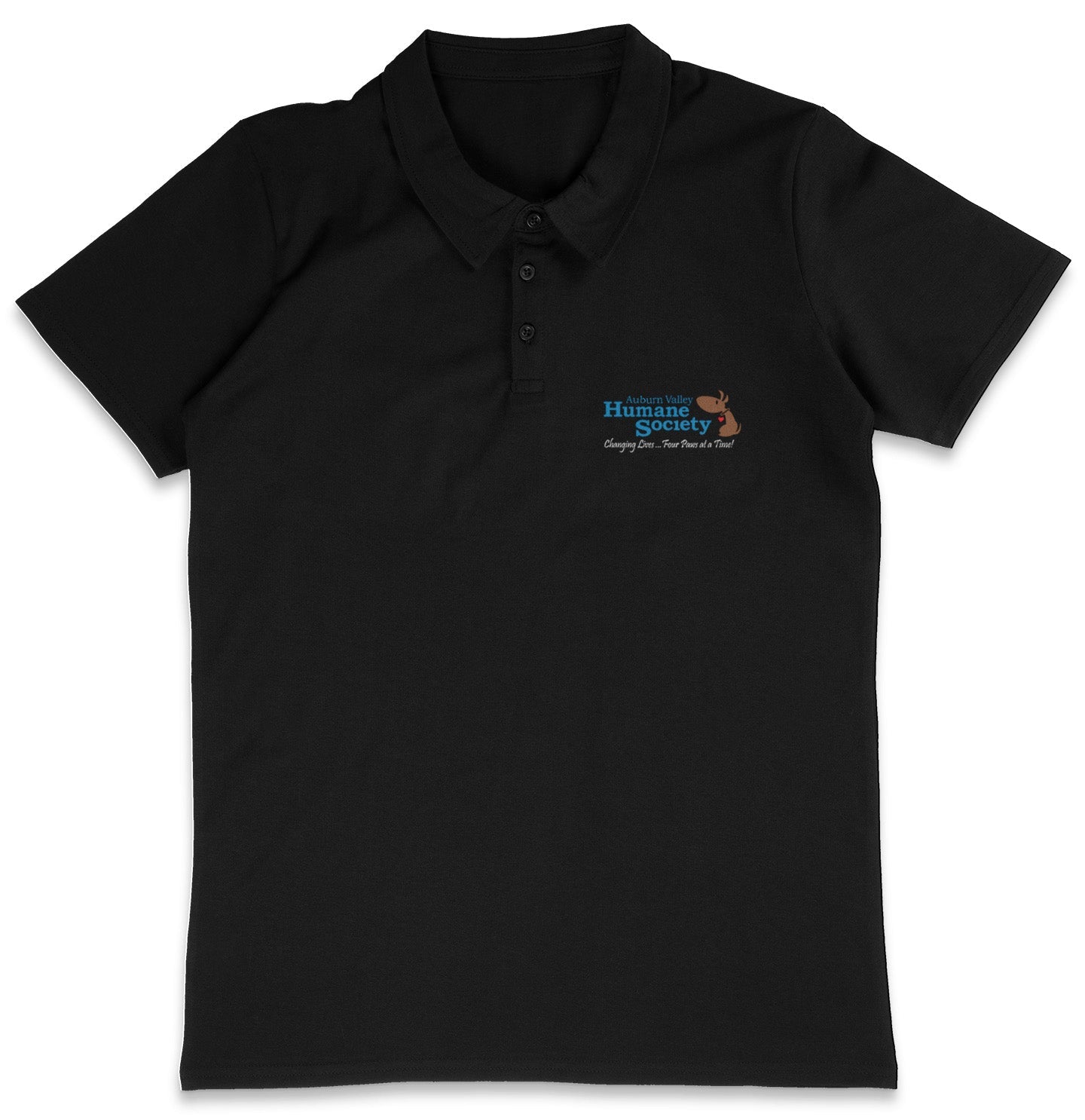 AVHS LC Logo - Adult Micro-Mesh Polo - Light Blue - X-Large - Sizes