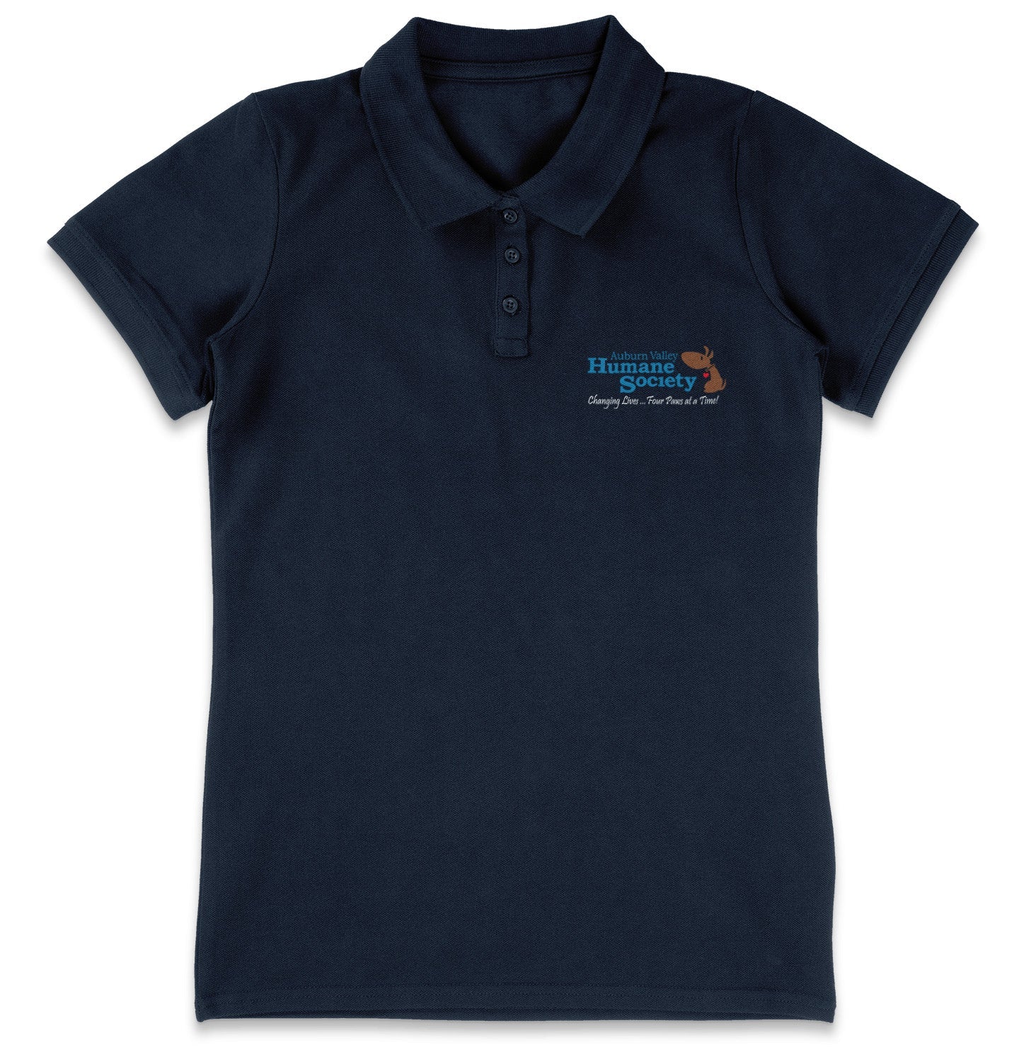 AVHS LC Logo - Women's Micro-Mesh Polo - Black - Medium - Royal