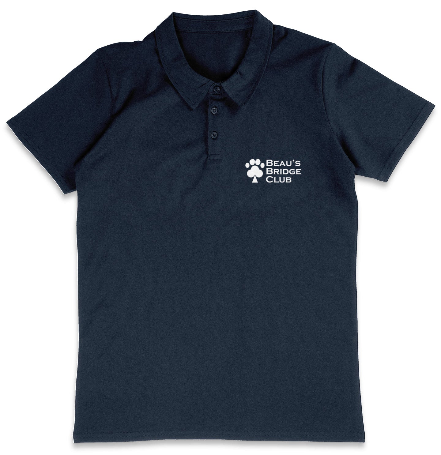 BBC LC Logo - Adult Micro-Mesh Polo - Light Blue - 3X-Large - Navy
