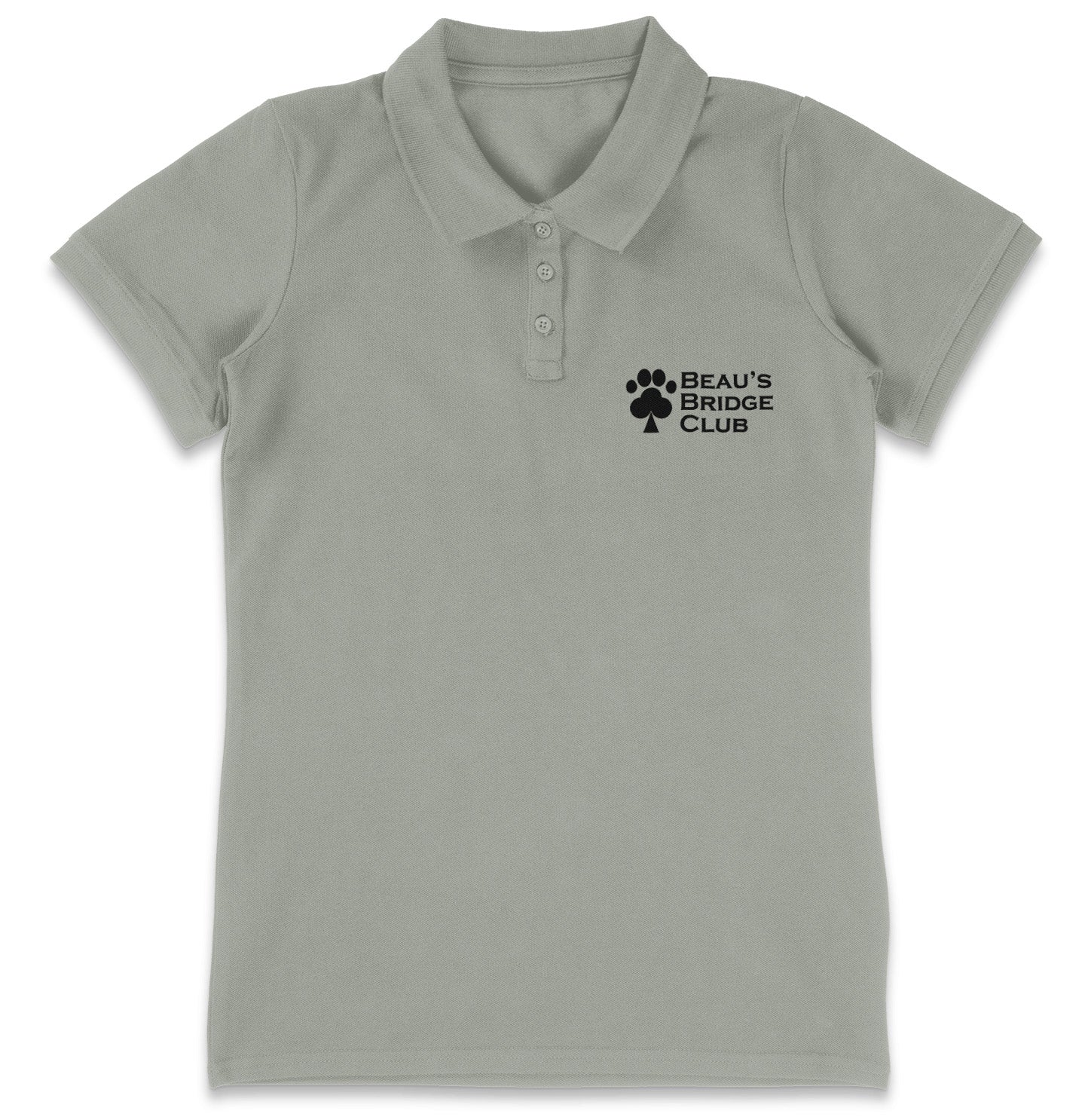 BBC LC Logo - Women's Micro-Mesh Polo - Light Blue - 3X-Large - Navy