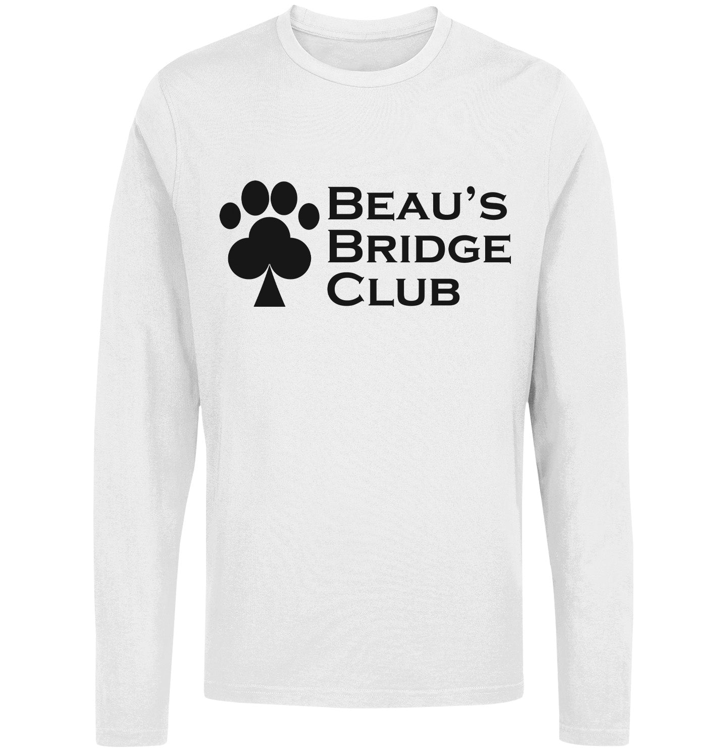BBC Logo - Adult Unisex Long Sleeve T-Shirt - White