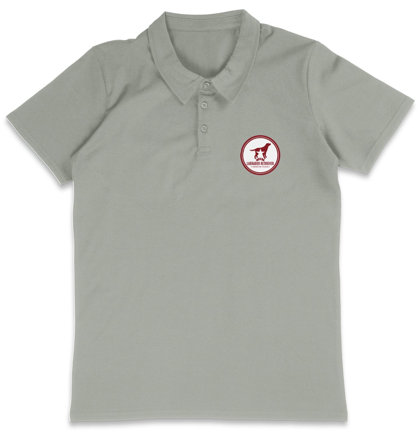 Maroon DFWLRR LC Logo - Adult Micro-Mesh Polo - Black - X-Large - Sizes