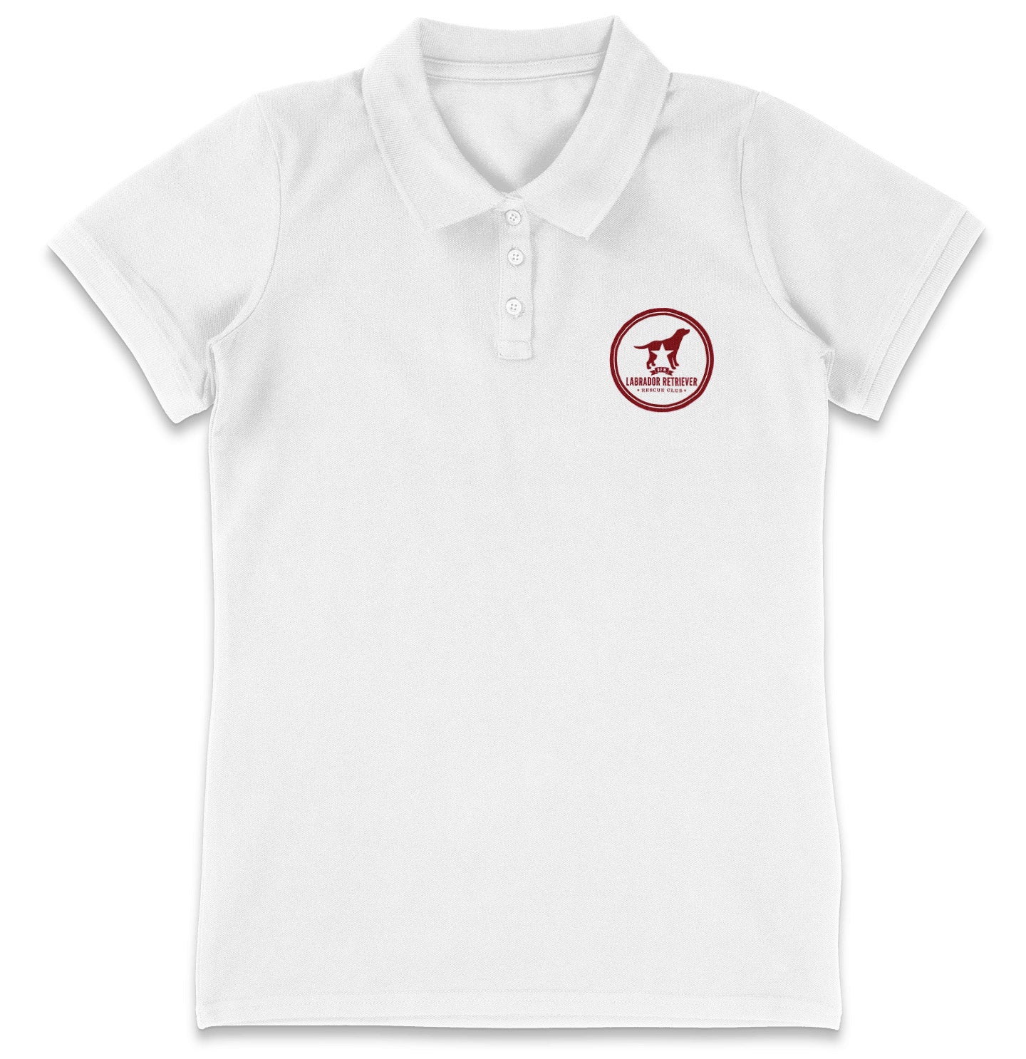 Maroon DFWLRR LC Logo - Women's Micro-Mesh Polo - Black - 2X-Large - White