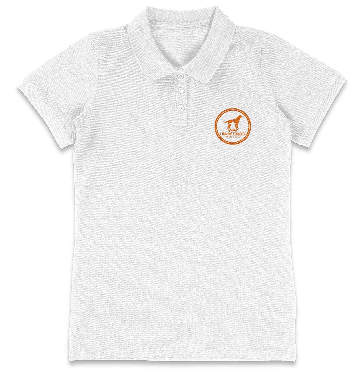 Burnt Orange DFWLRR LC Logo - Women's Micro-Mesh Polo - Black - 2X-Large - White