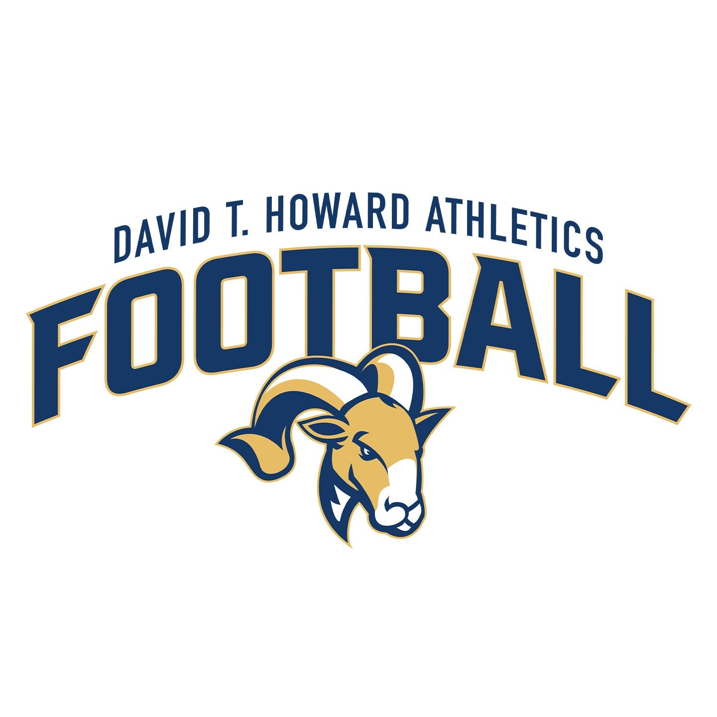 DTH Rams Athletics Full Color Sport Arch - Kids' Dri-Fit T-shirt - Graphic