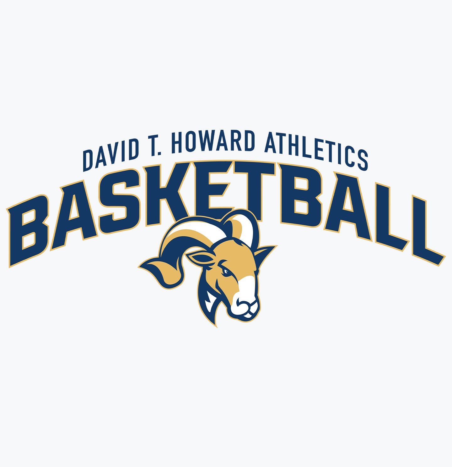 DTH Rams Athletics Full Color Sport Arch - Adult Unisex T-Shirt