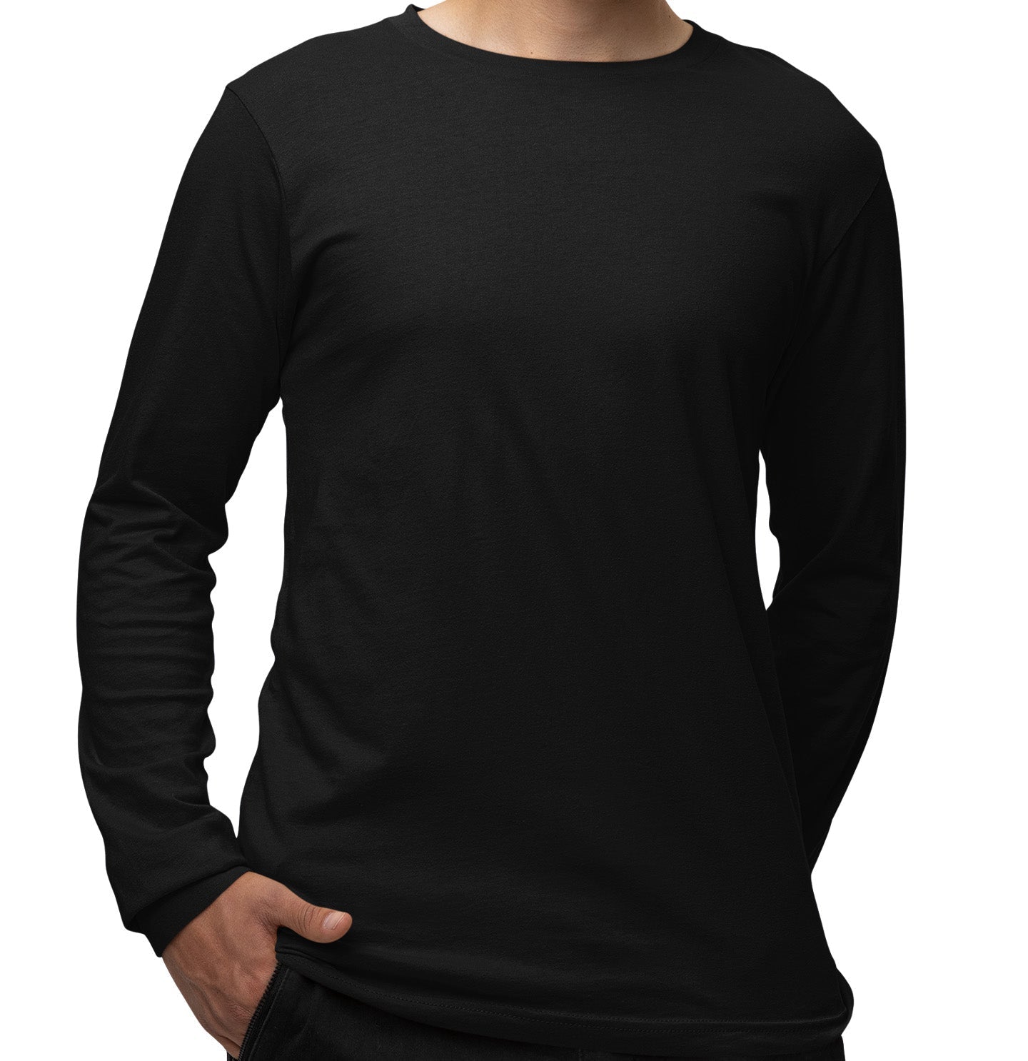 DTH Rams Athletics Full Color Sport Arch - Adult Unisex Long Sleeve T-Shirt - Black
