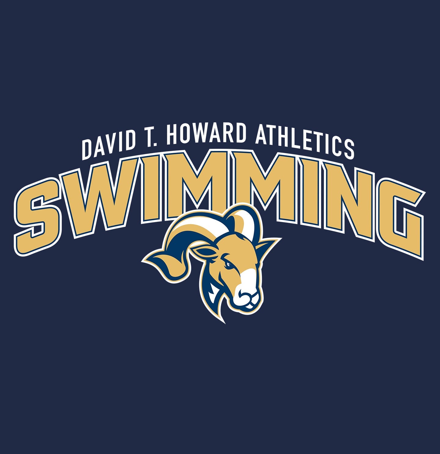 DTH Rams Athletics Full Color Sport Arch - Kids' Unisex T-Shirt - Graphic