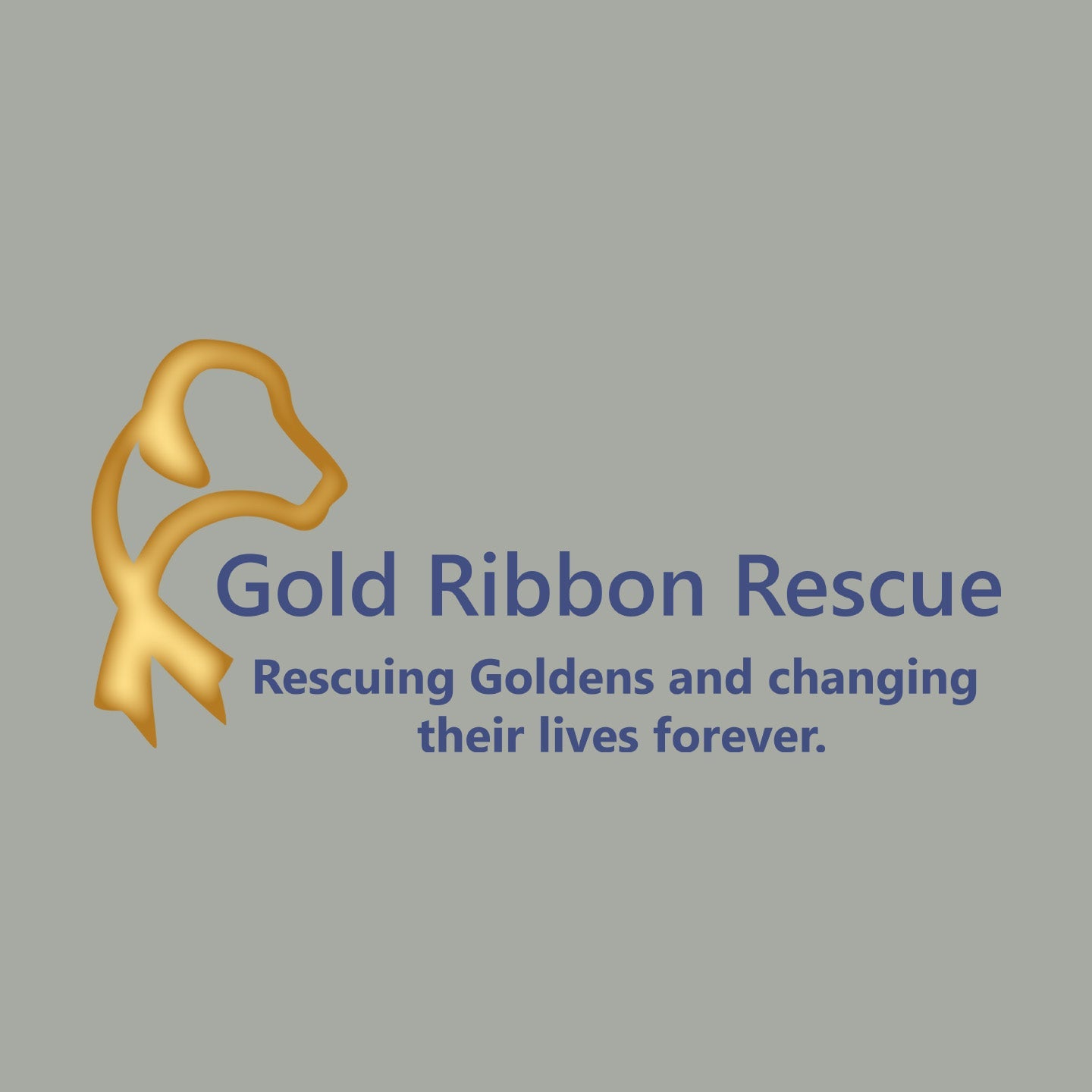 Gold Ribbon Rescue LC Logo - Women's Micro-Mesh Polo - Light Blue - Medium - Graphic