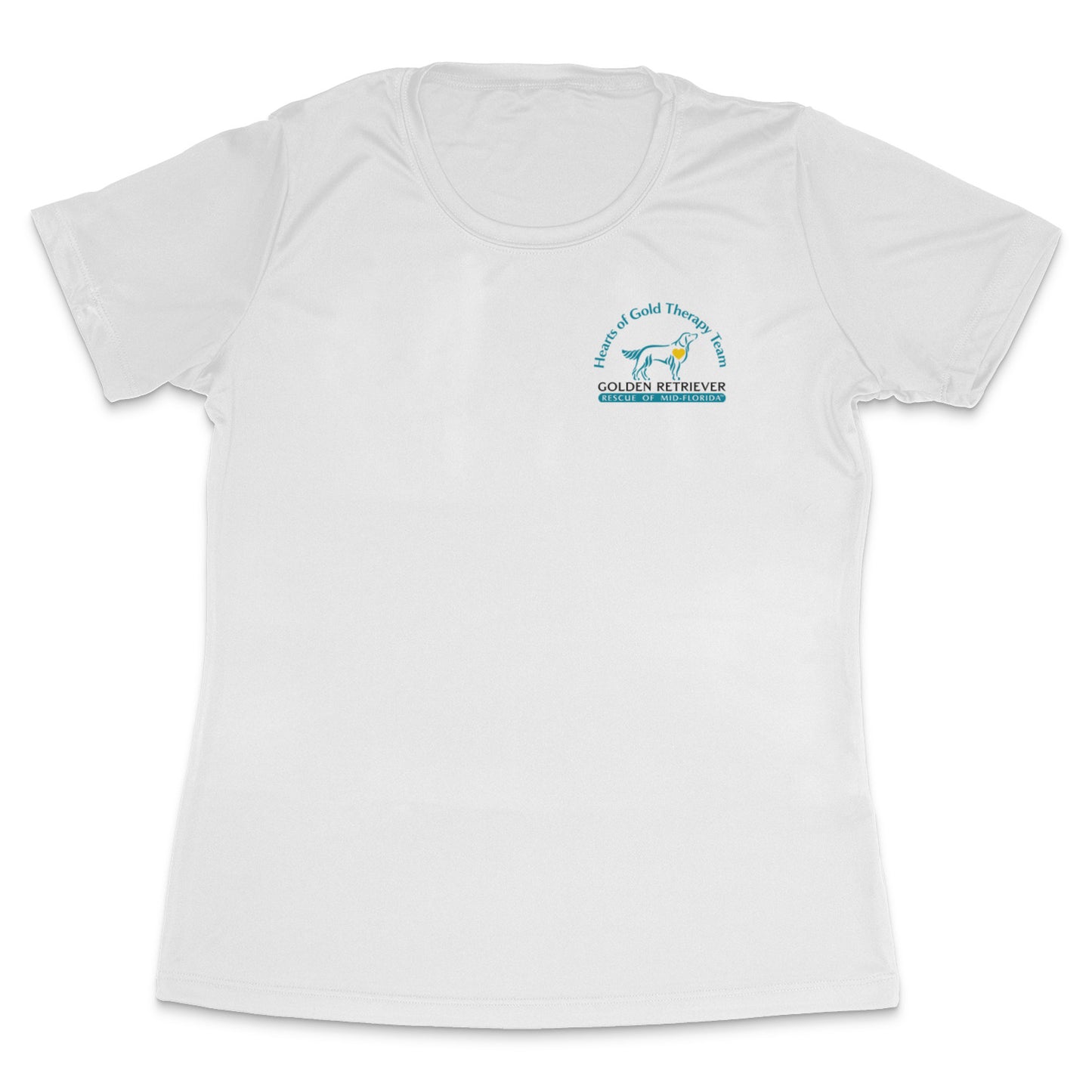 Hearts of Gold Left Chest Logo - Adult Dri-Fit T-shirt