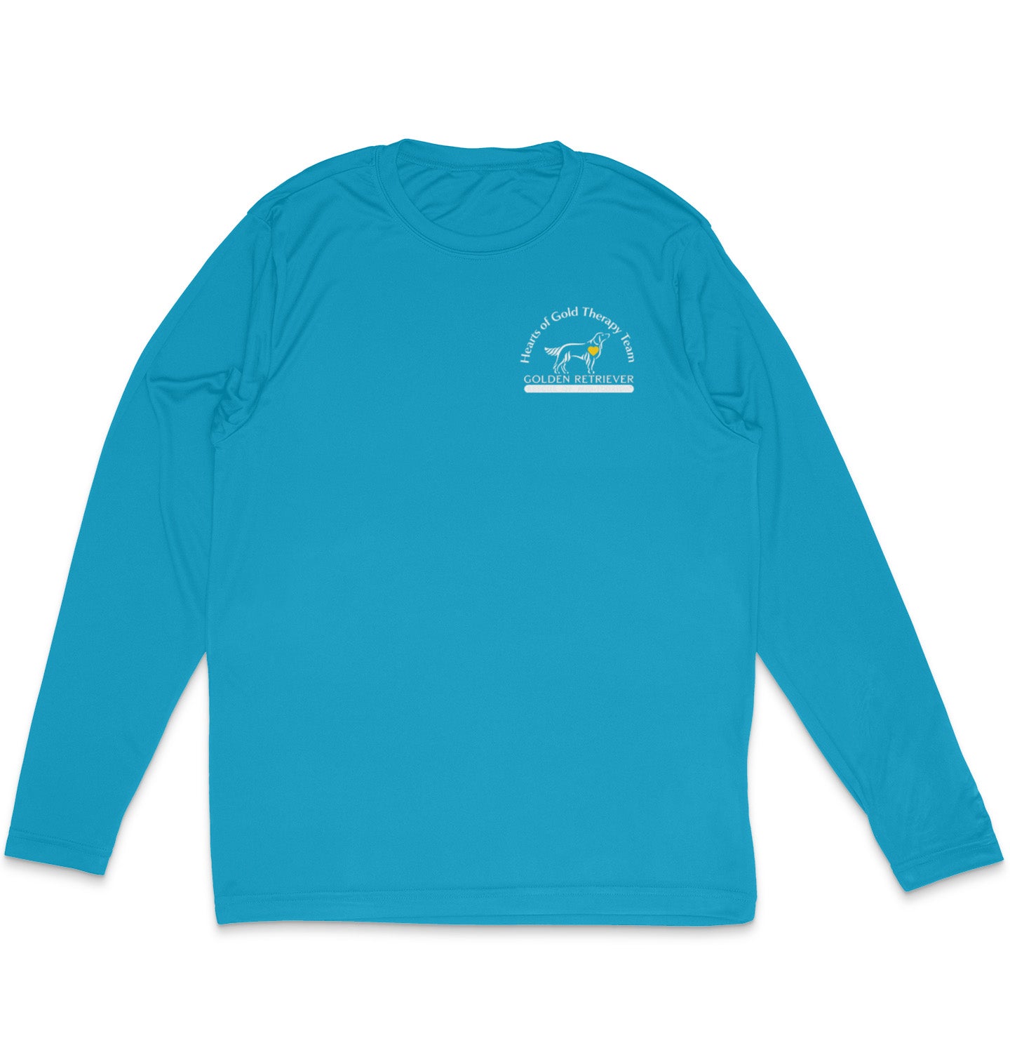 Hearts of Gold Left Chest Logo (Coordinators) - Adult Dri-Fit Long Sleeve T-shirt