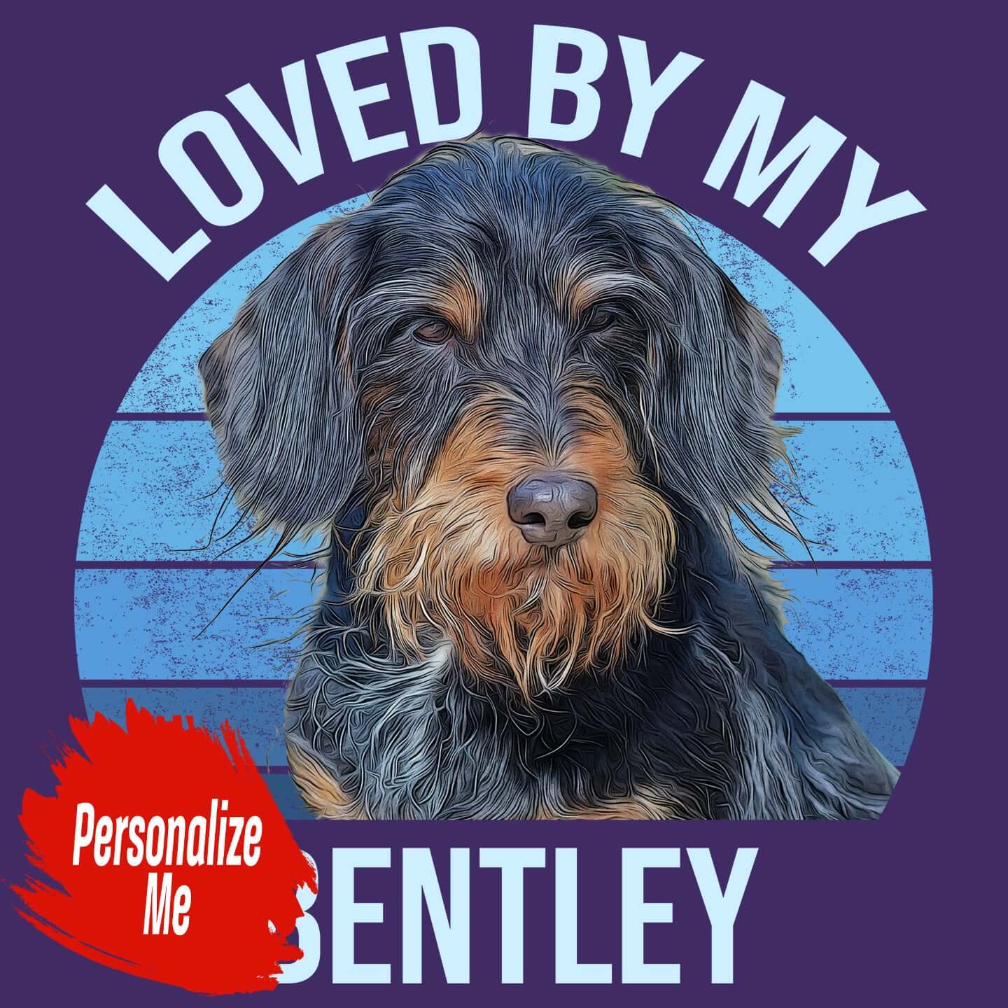 Loved By My Pet - Personalized Custom Adult Unisex T-Shirt