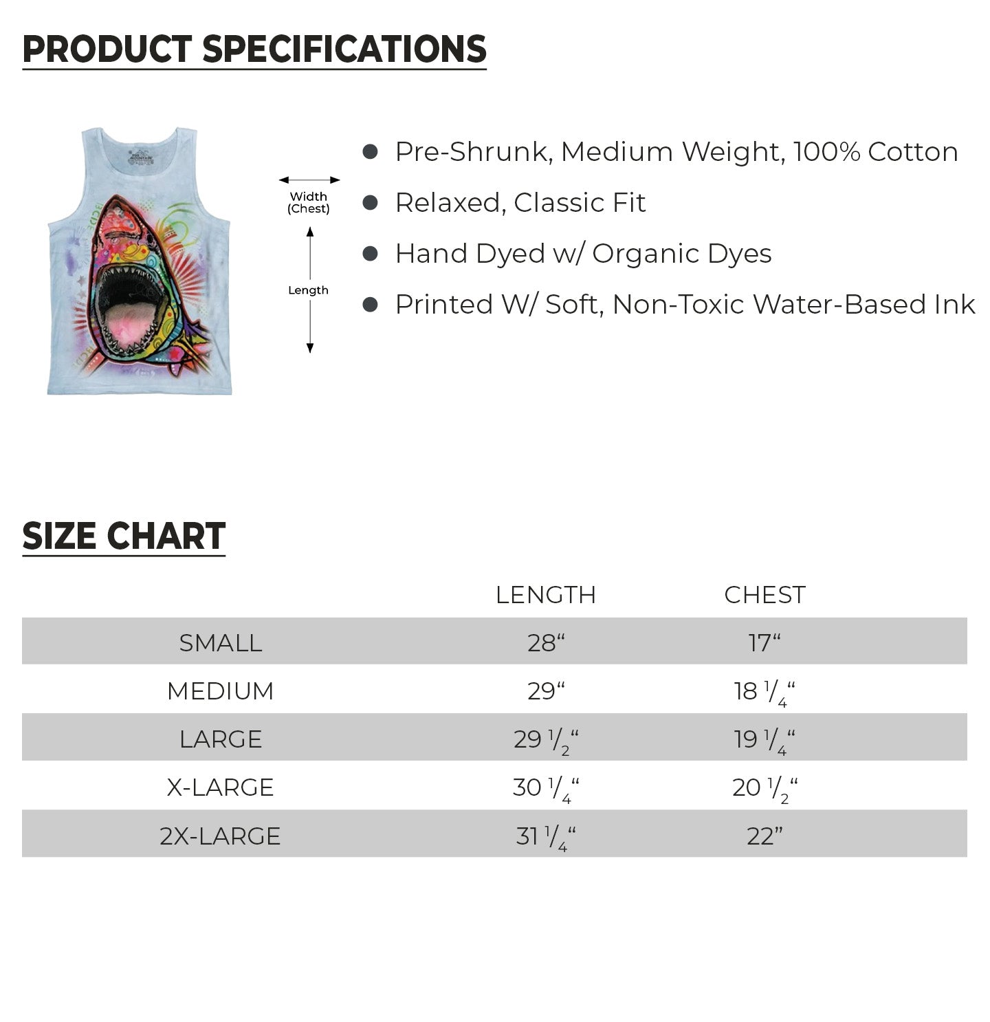 Rainbow Tiger - Adult Unisex Tank Top