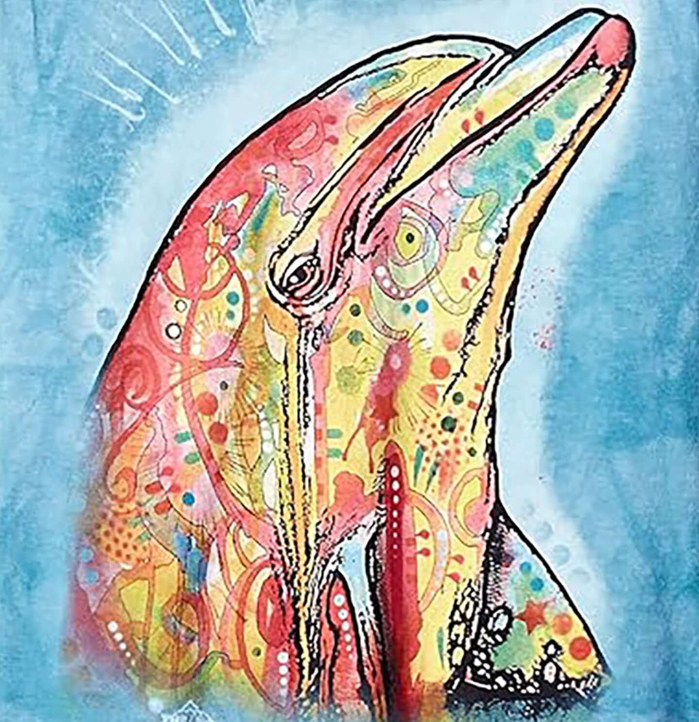 Russo Dolphin - Kids' Unisex T-Shirt