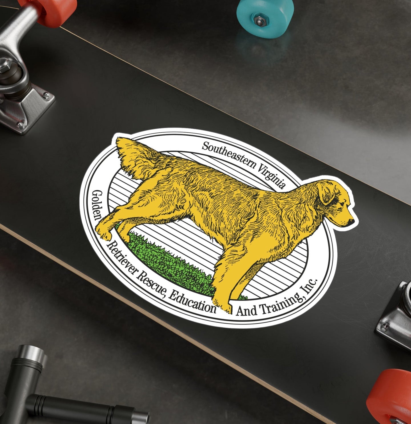 SEVA GRREAT Logo - Kiss Cut Vinyl Decal