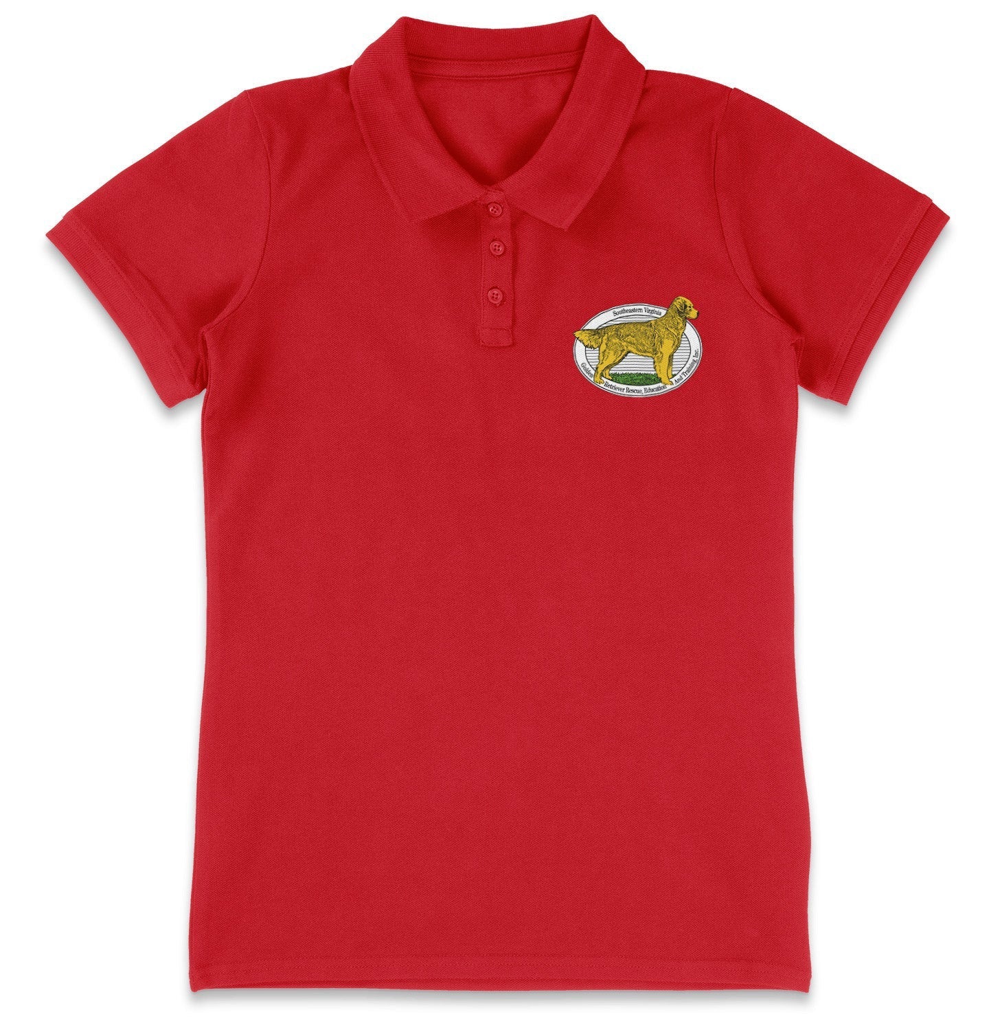 SEVA GRREAT LC Logo - Women's Micro-Mesh Polo - Maroon - X-Large - Red