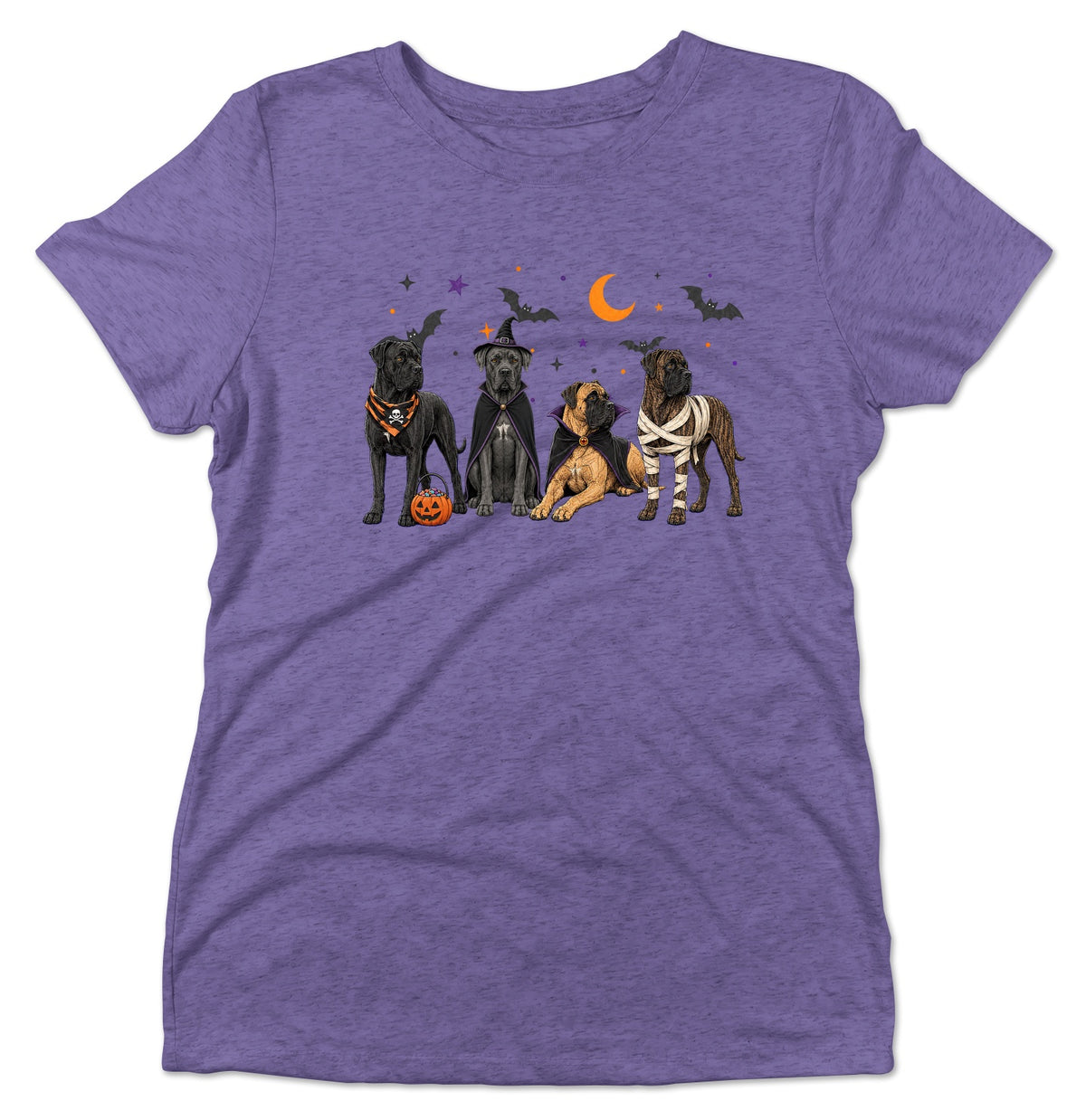 Cane Corso Halloween Lineup - Women's Tri-Blend T-Shirt