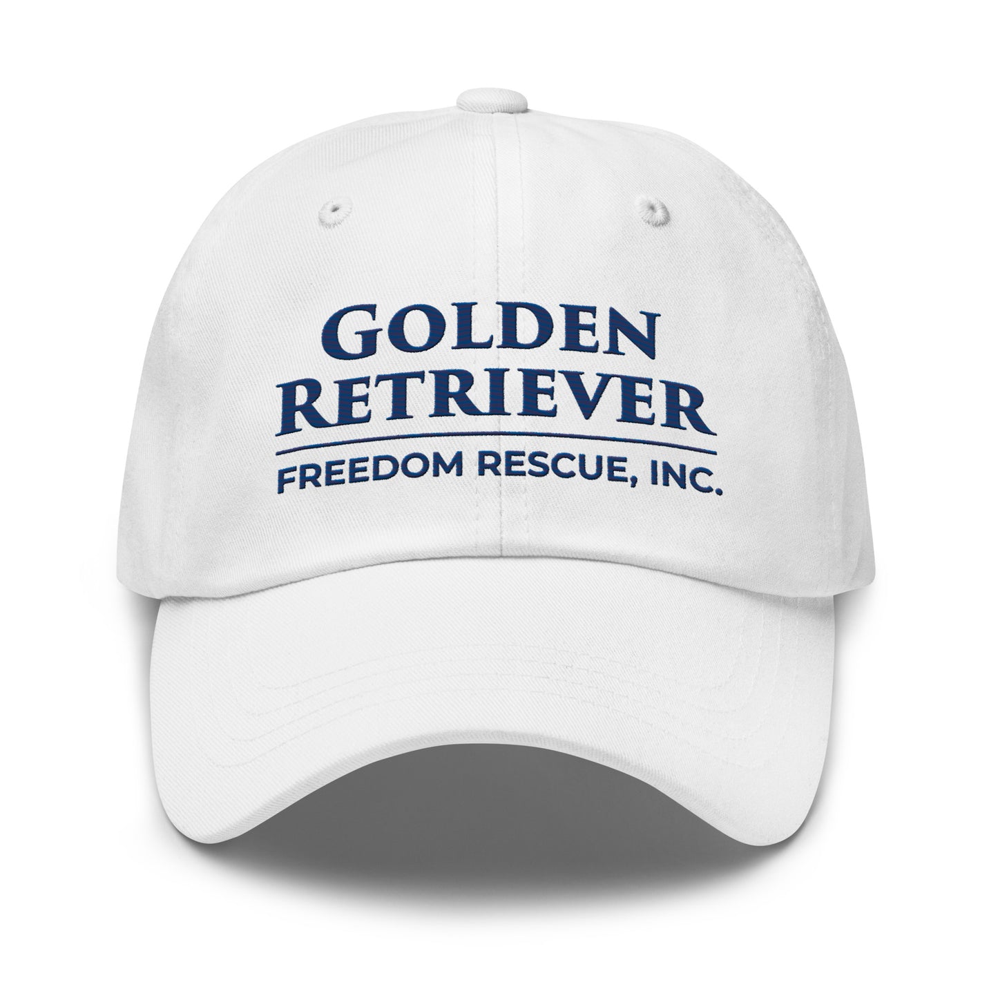 Golden Retriever Freedom Rescue Wordmark - Classic Twill Hat