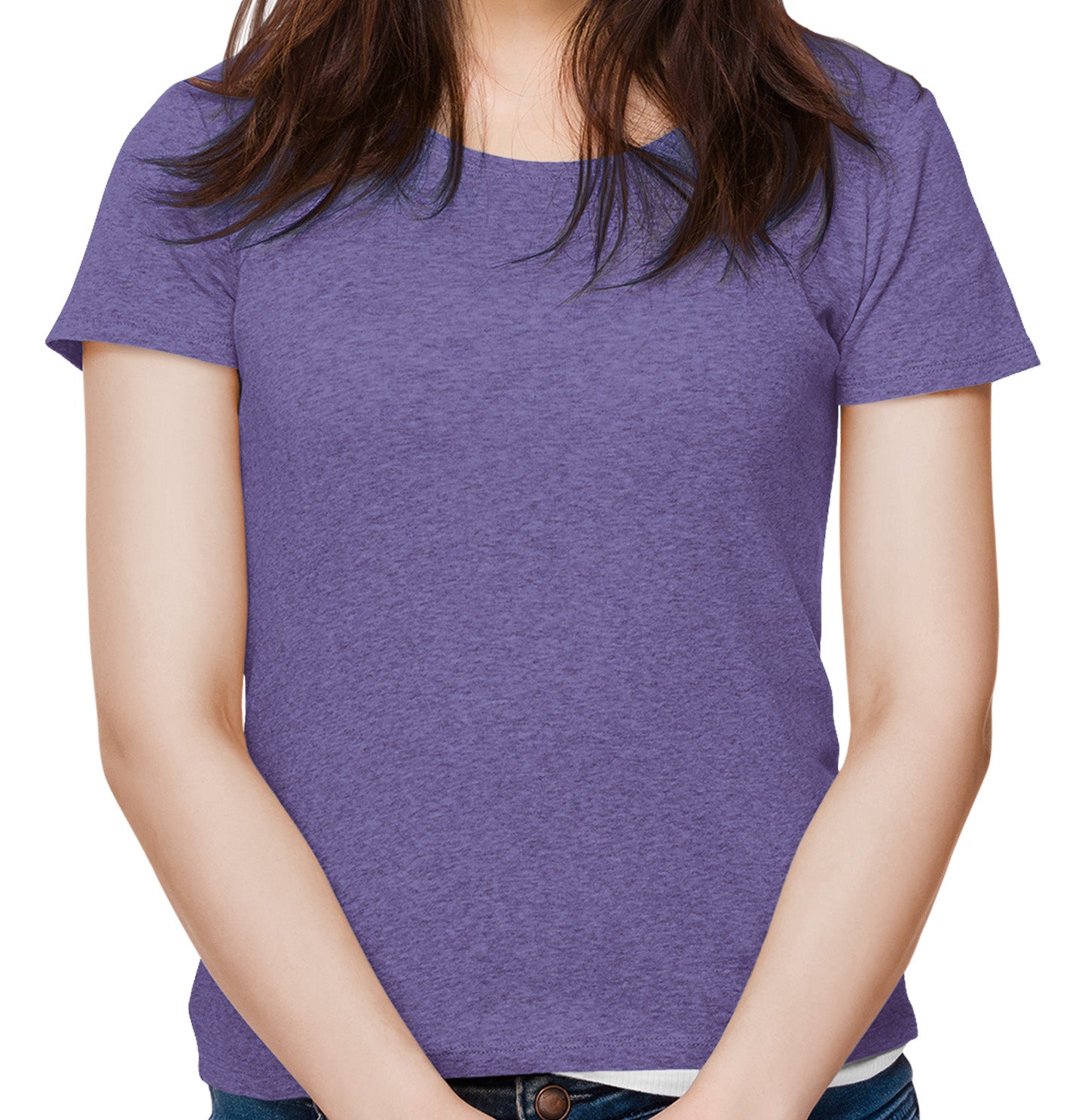 Dachshund Mom Illustration - Personalized Custom Women's Tri-Blend T-Shirt