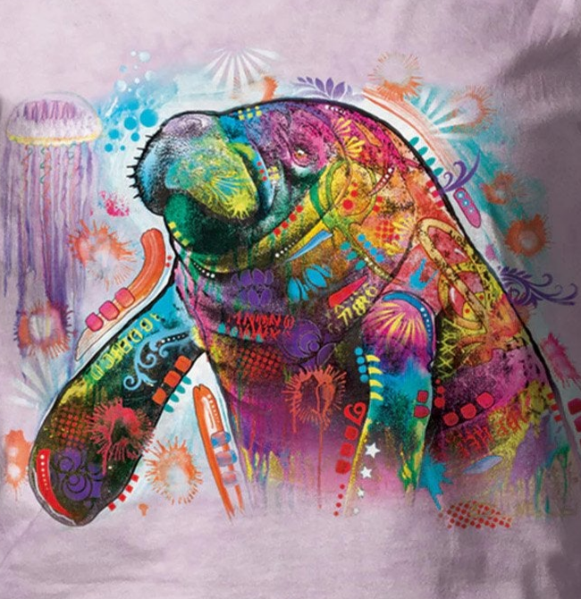 Russo Manatee - Women's Scoop Neck T-Shirt