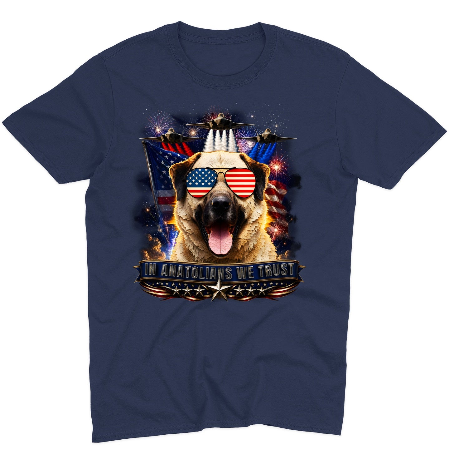 In Anatolian Shepherd Dogs We Trust - Adult Unisex T-Shirt