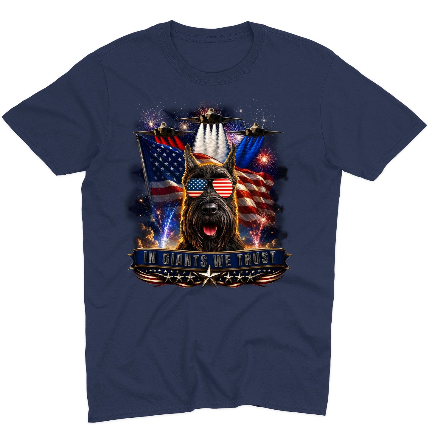 In Giant Schnauzers We Trust - Adult Unisex T-Shirt