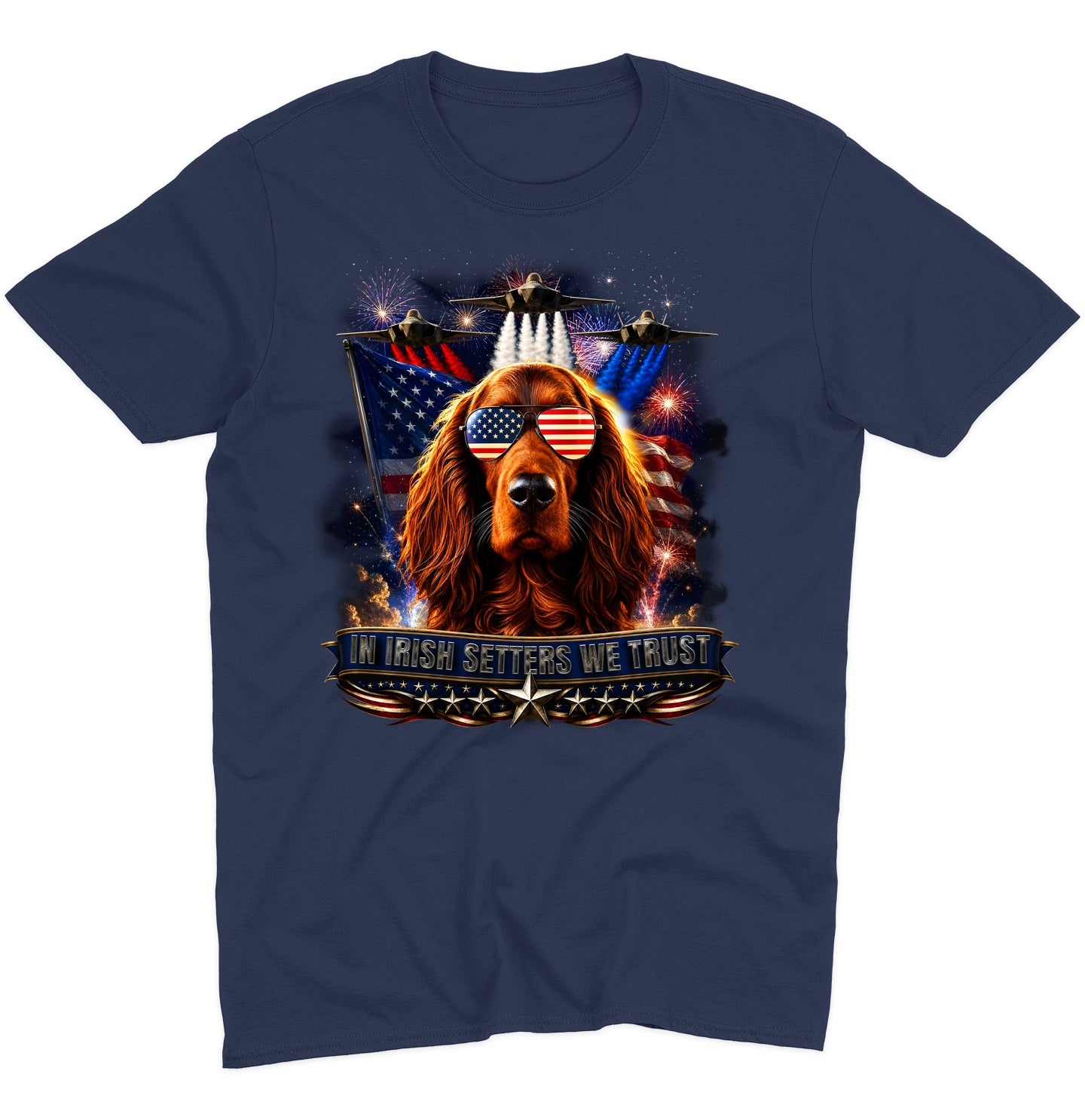 In Irish Setters We Trust - Adult Unisex T-Shirt
