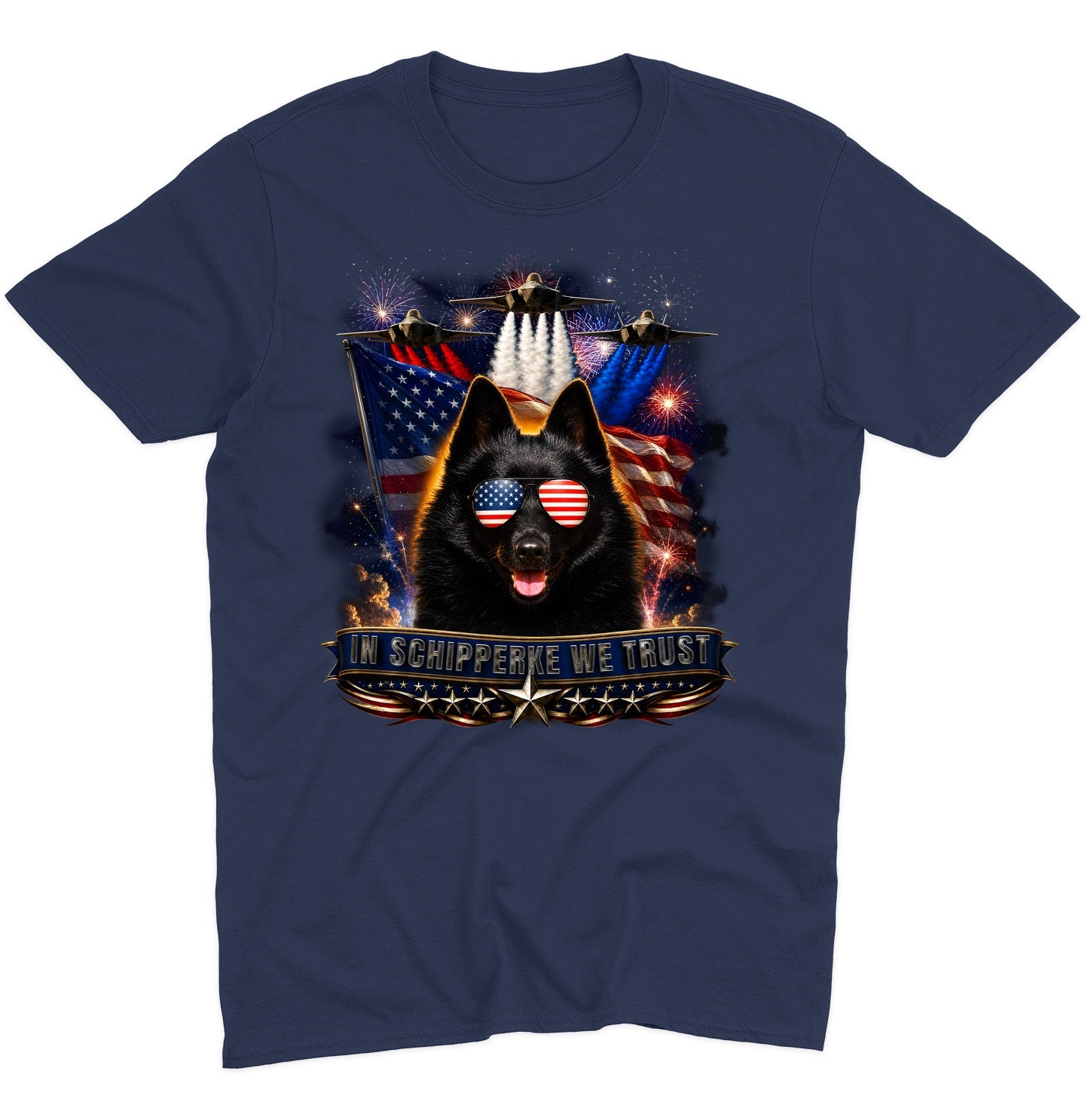 In Schipperke We Trust - Adult Unisex T-Shirt