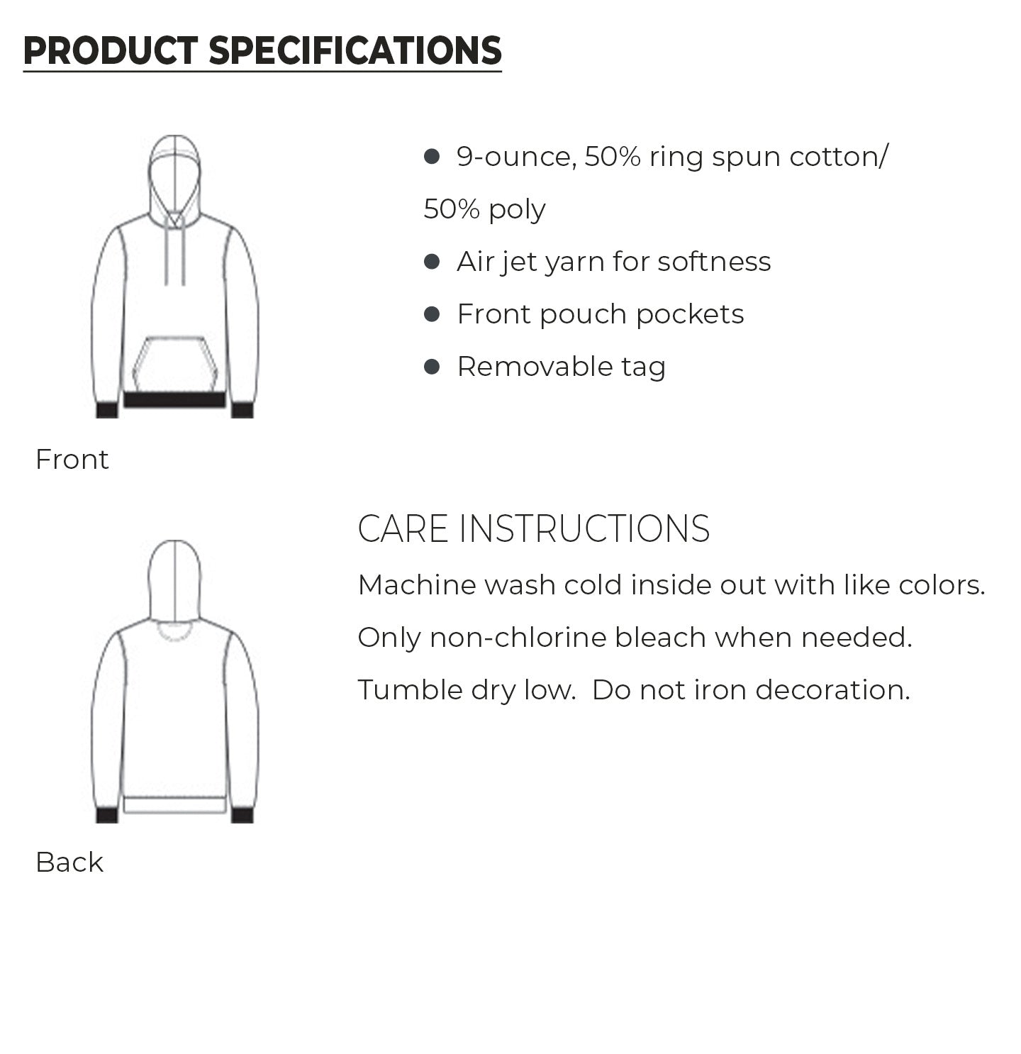 Mosaic Lab - Adult Unisex Hoodie Sweatshirt