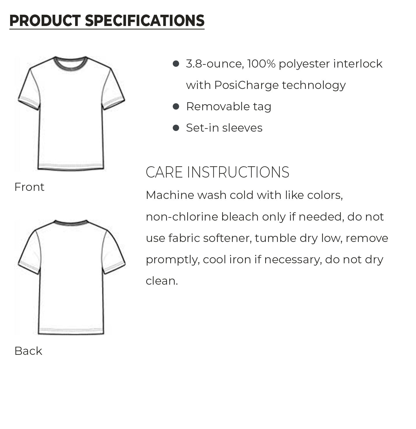 DTH Rams Athletics Full Color Sport Arch - Adult Dri-Fit T-shirt - Specs