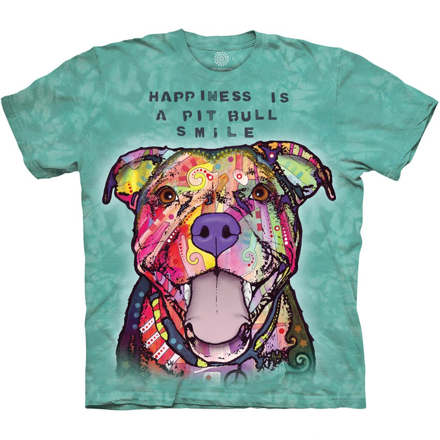 The Mountain Pit Bull Smile - T-Shirt