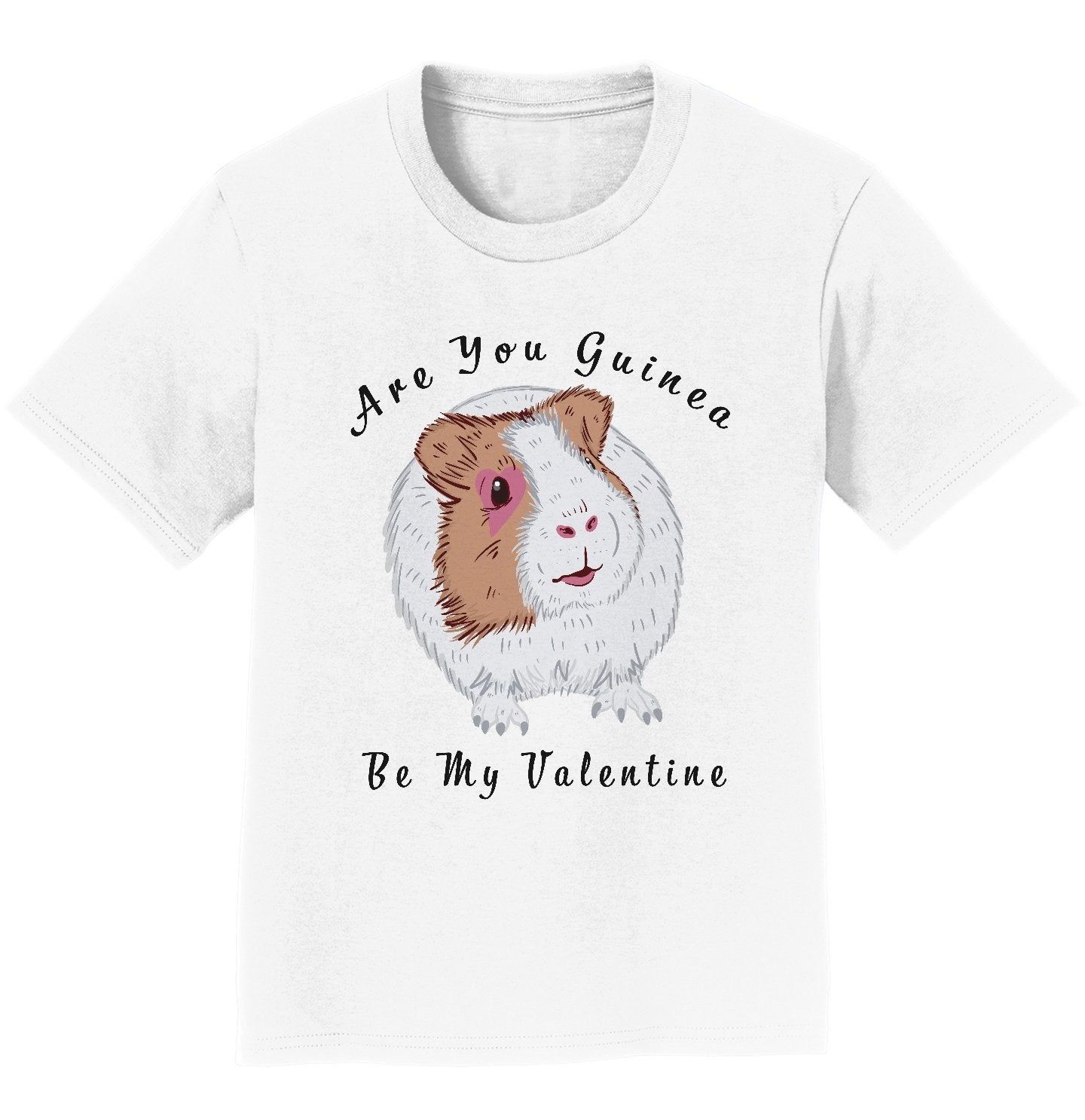 Guinea Be My Valentine - Kids' Unisex T-Shirt