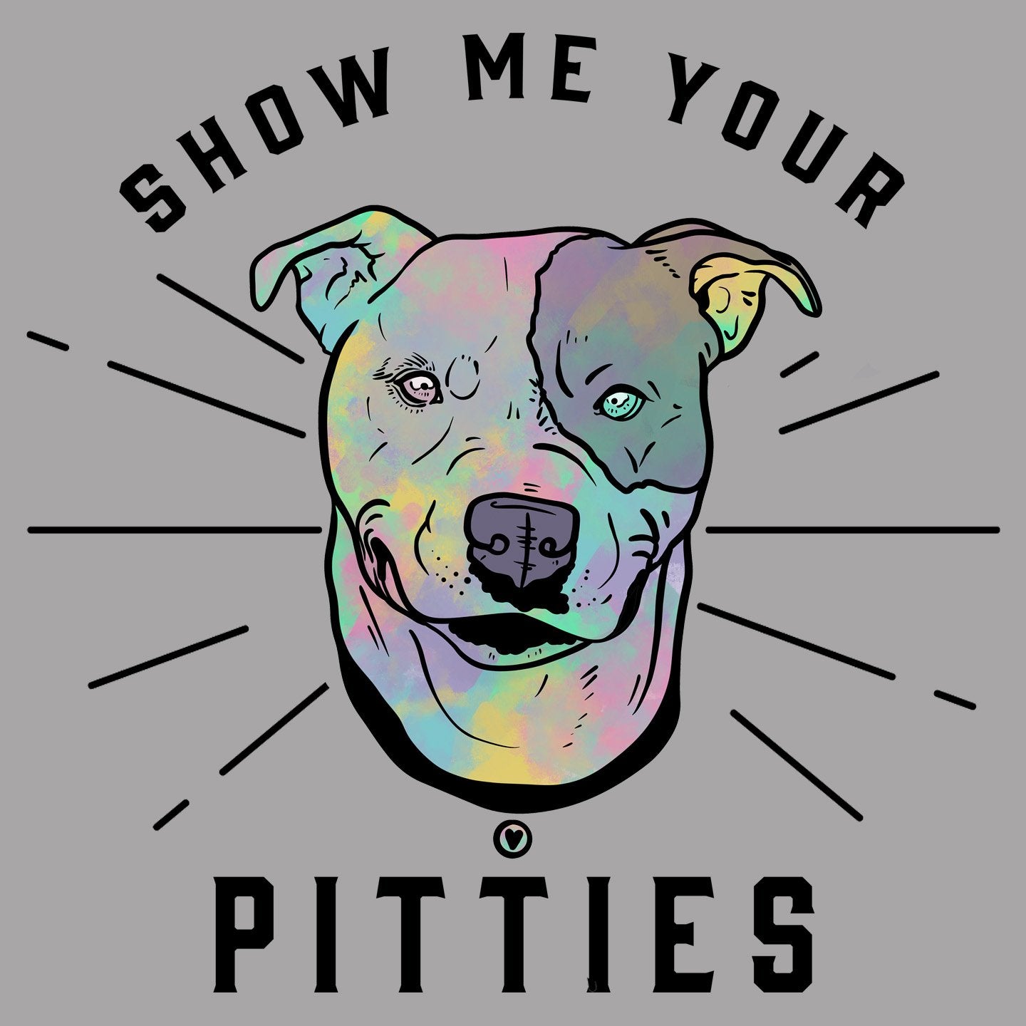 Show Your Pitties - Women's V-Neck T-Shirt