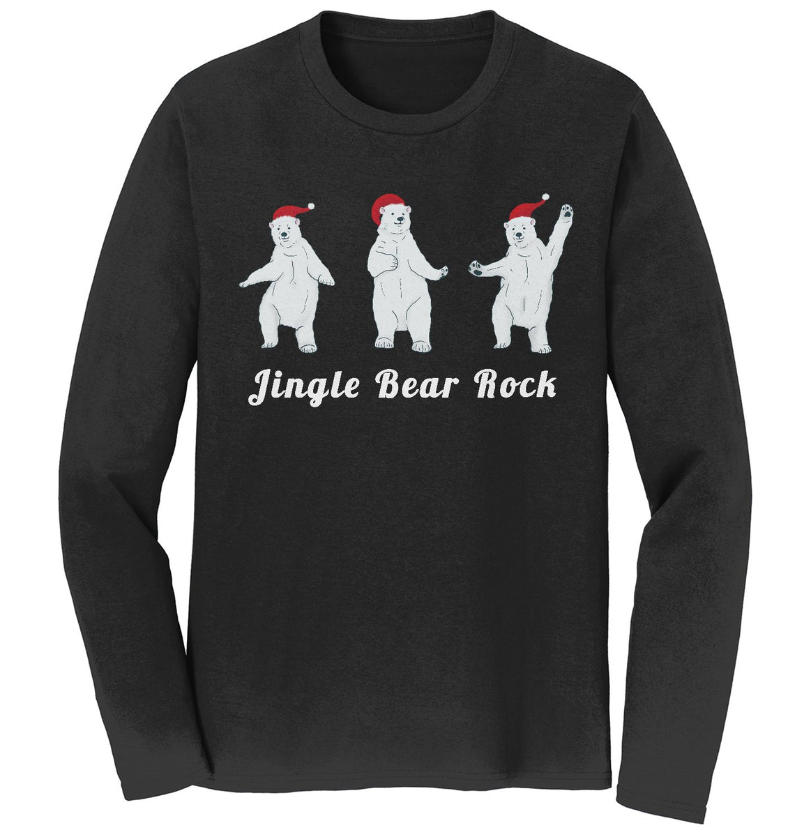 Jingle Bell Bear Rock - Long T-Shirt – Sleeve