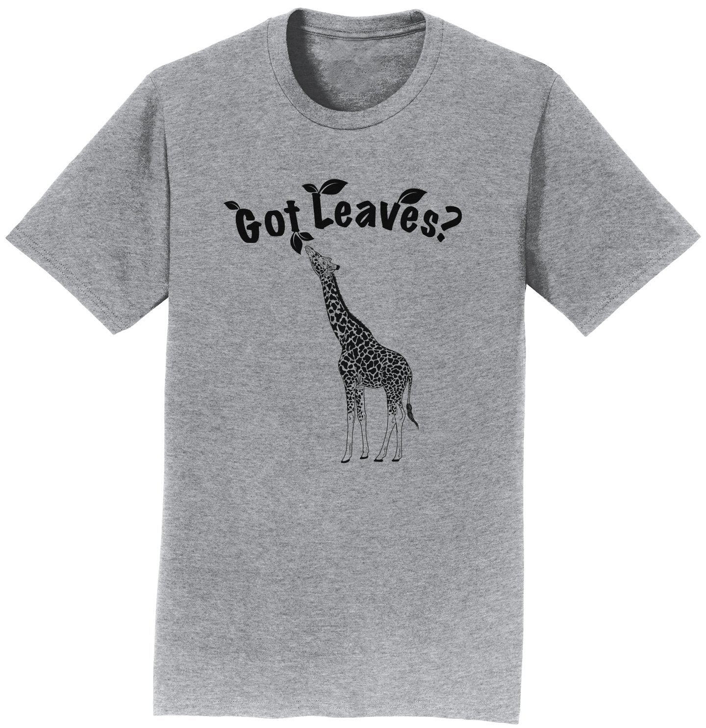 Got Leaves Giraffe - Adult Unisex T-Shirt