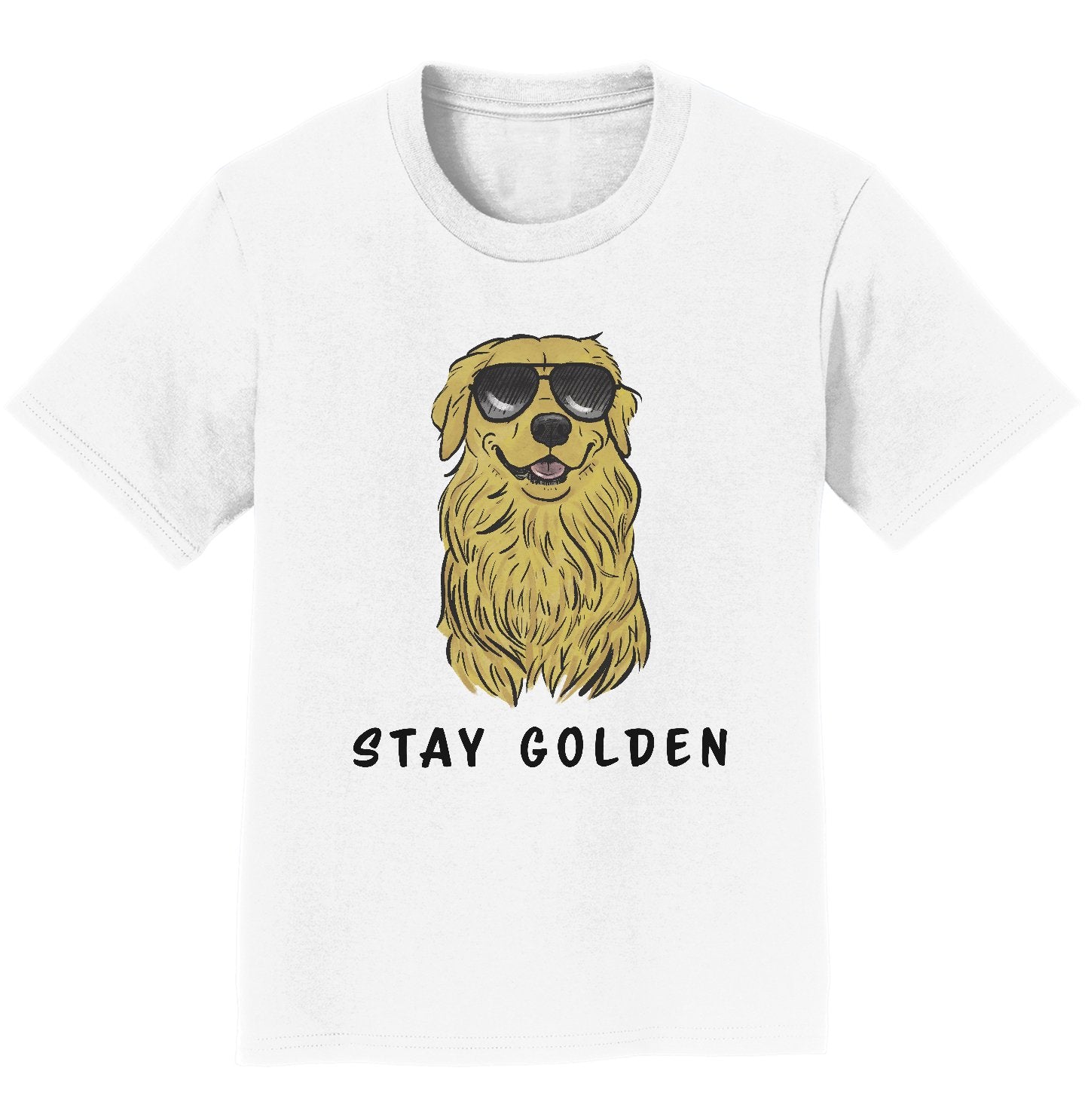 Stay Golden Retriever - Kids' Unisex T-Shirt