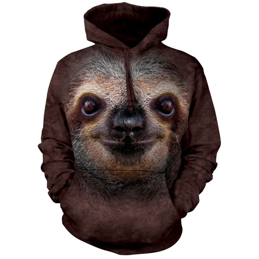 The Mountain Sloth Face - Hoodie Sweatshirt
