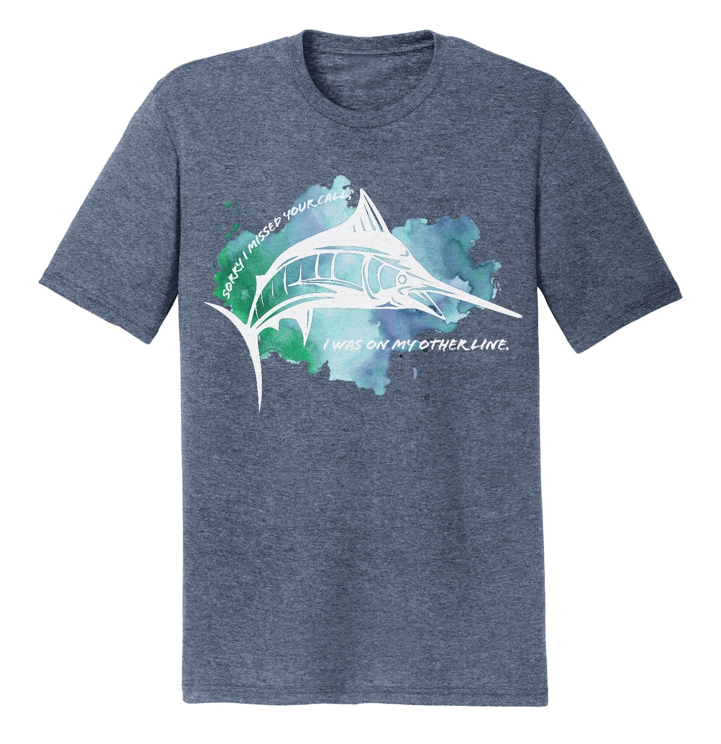 Other Fishing Line - Adult Tri-Blend T-Shirt