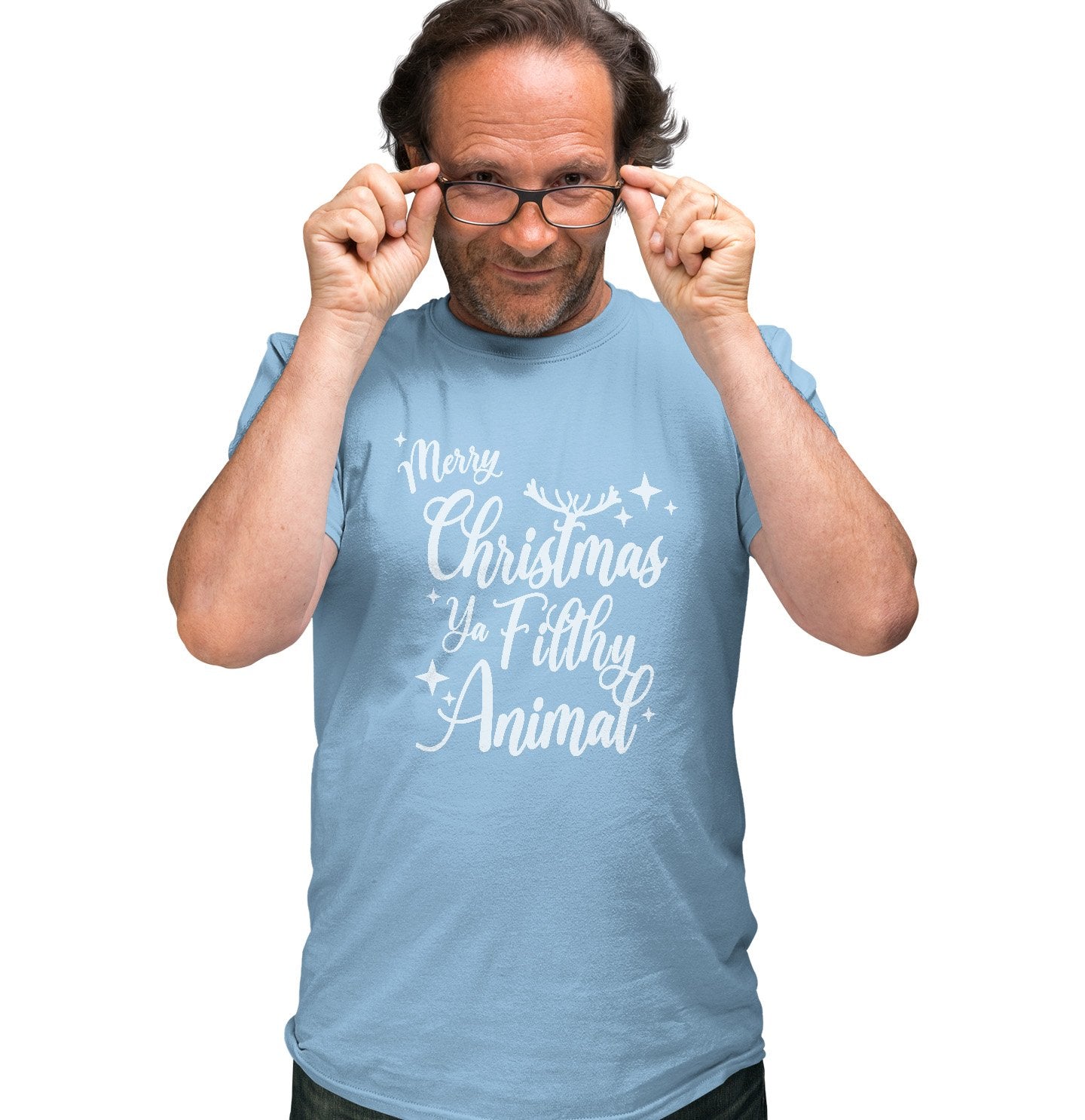 Merry Christmas ya Filthy Animal - Adult Unisex T-Shirt