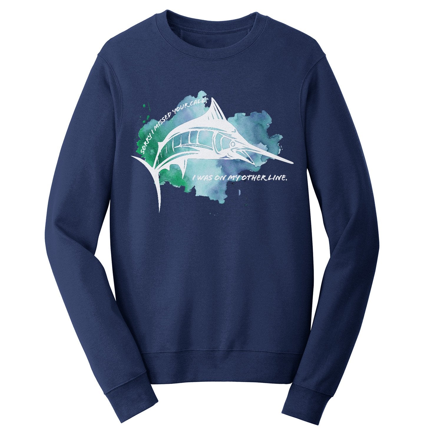 Other Fishing Line - Adult Unisex Crewneck Sweatshirt