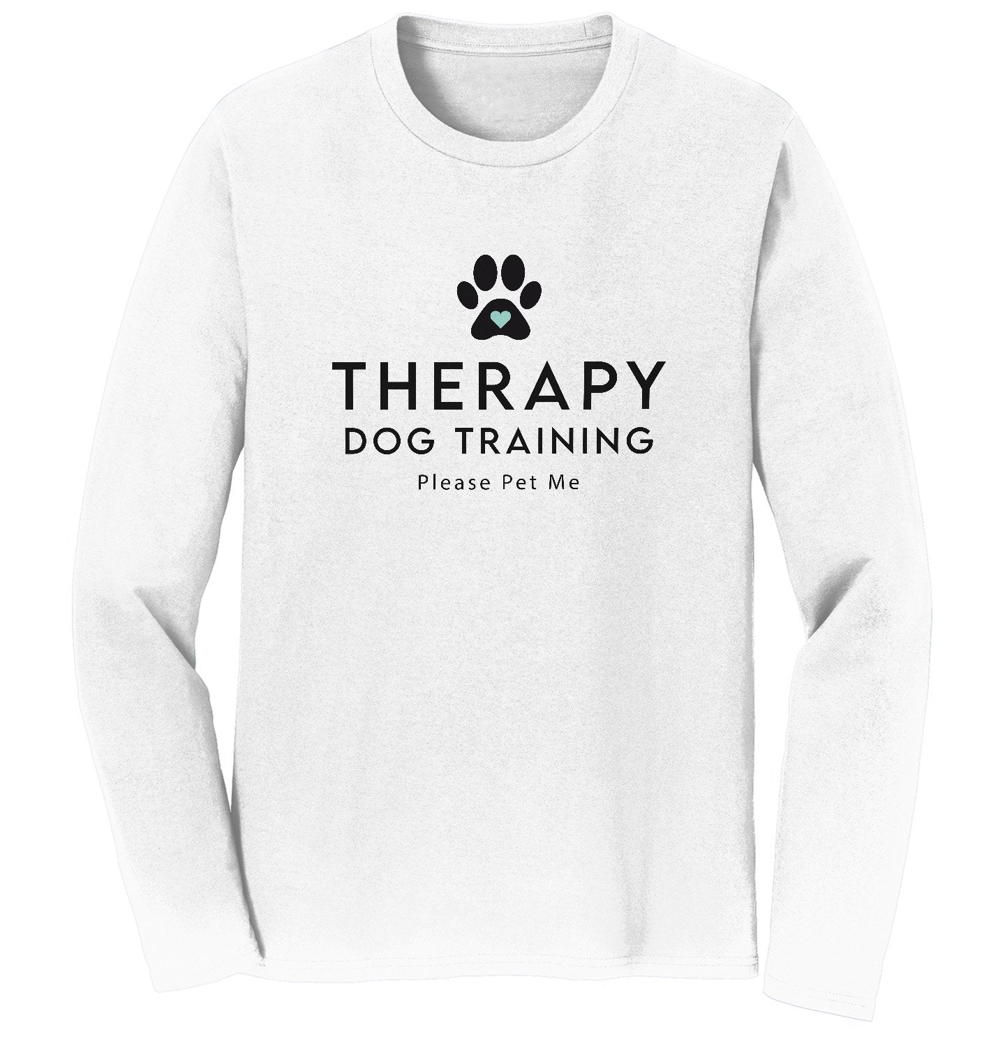 Therapy Dog Training - Adult Unisex Long Sleeve T-Shirt