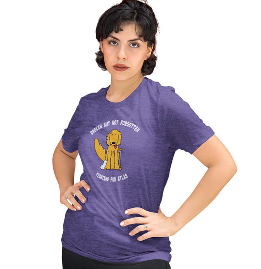 Fighting For Atlas - Women's Tri-Blend T-Shirt