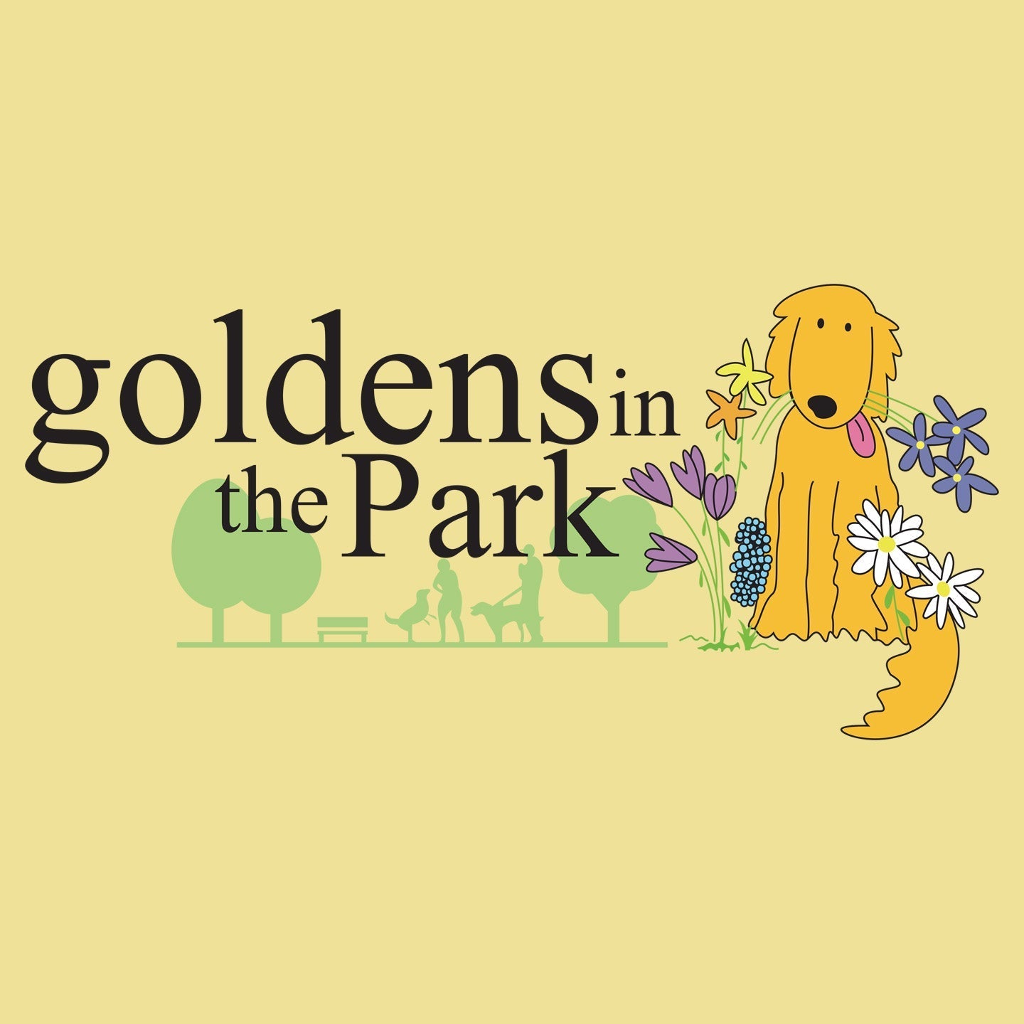 AGK Goldens in the Park - Adult Unisex T-Shirt