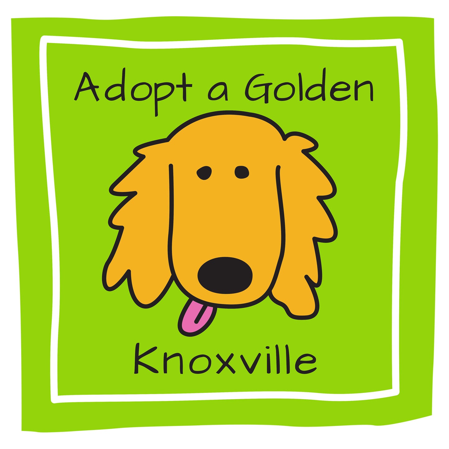 AGK Rescue Adopt Love - Women's V-Neck T-Shirt