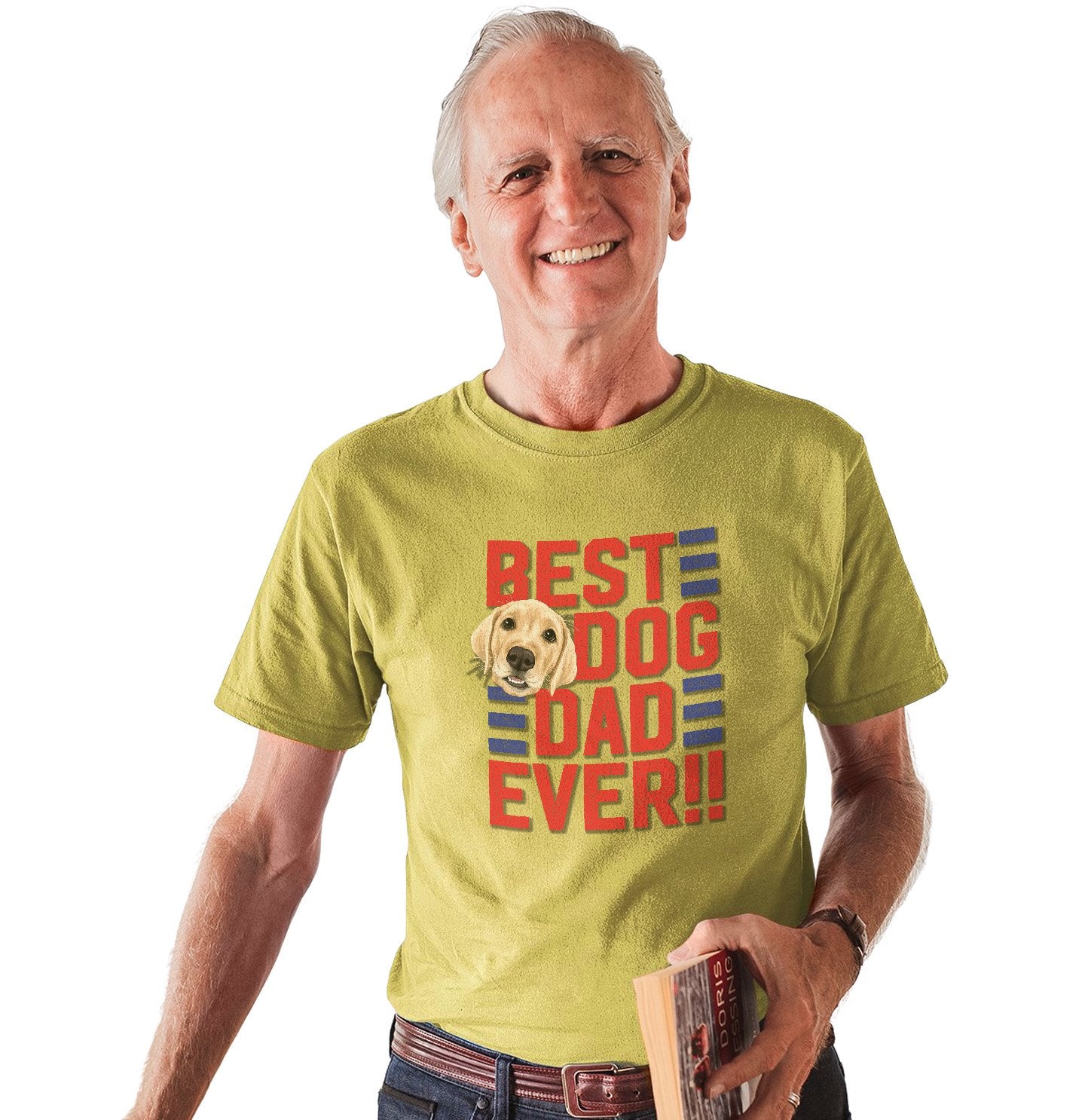 Best Dog Dad Ever - Adult Unisex T-Shirt