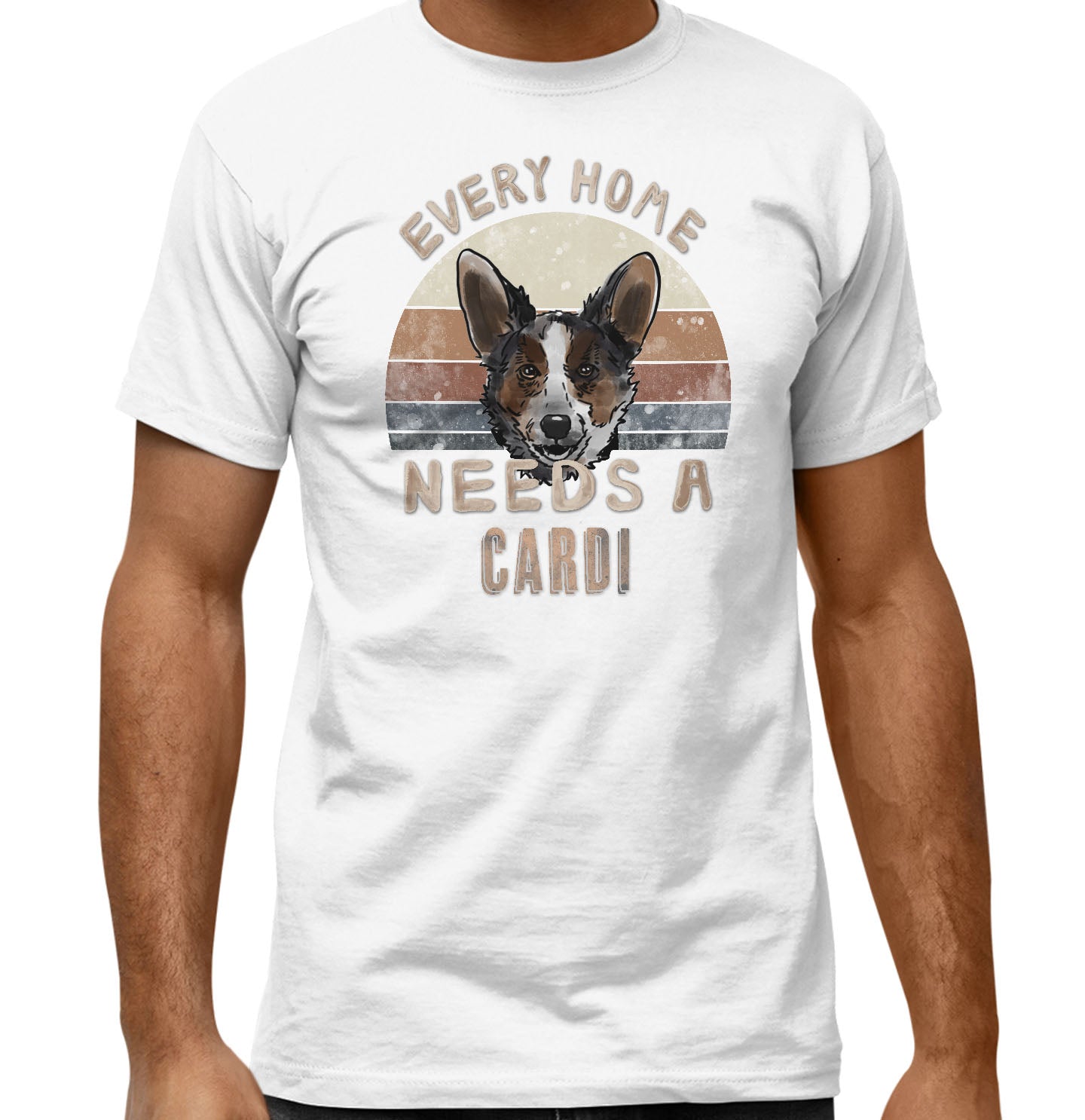 Every Home Needs a Cardigan Welsh Corgi - Adult Unisex T-Shirt