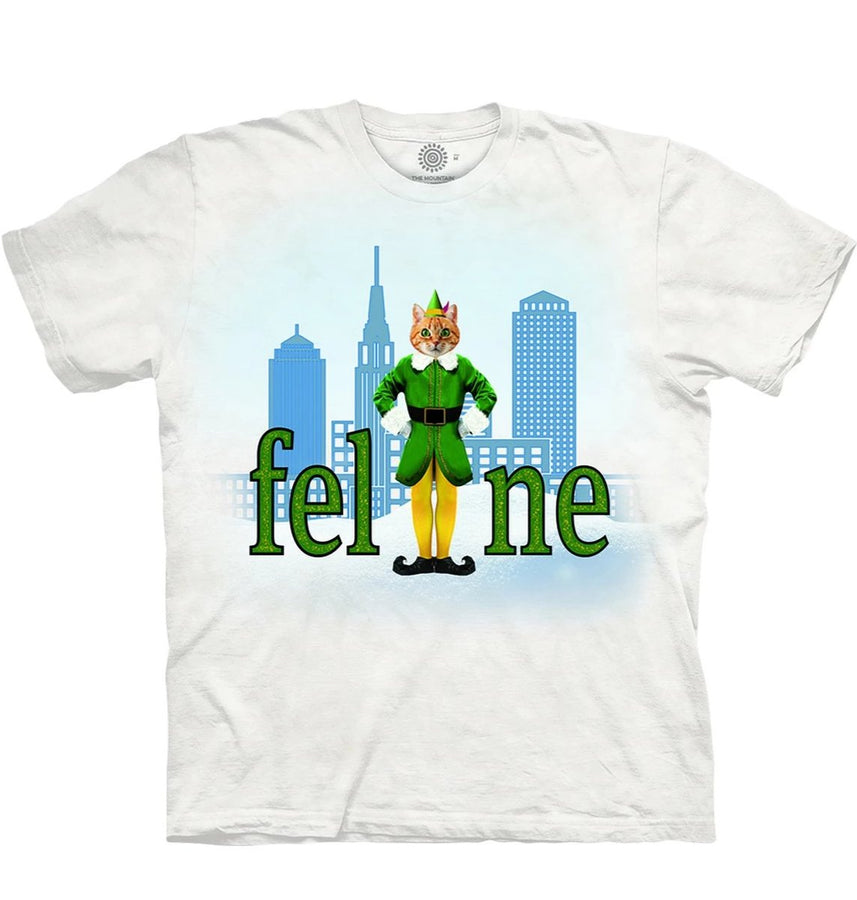 Elf Cat - The Mountain - 3D Animal T-Shirt